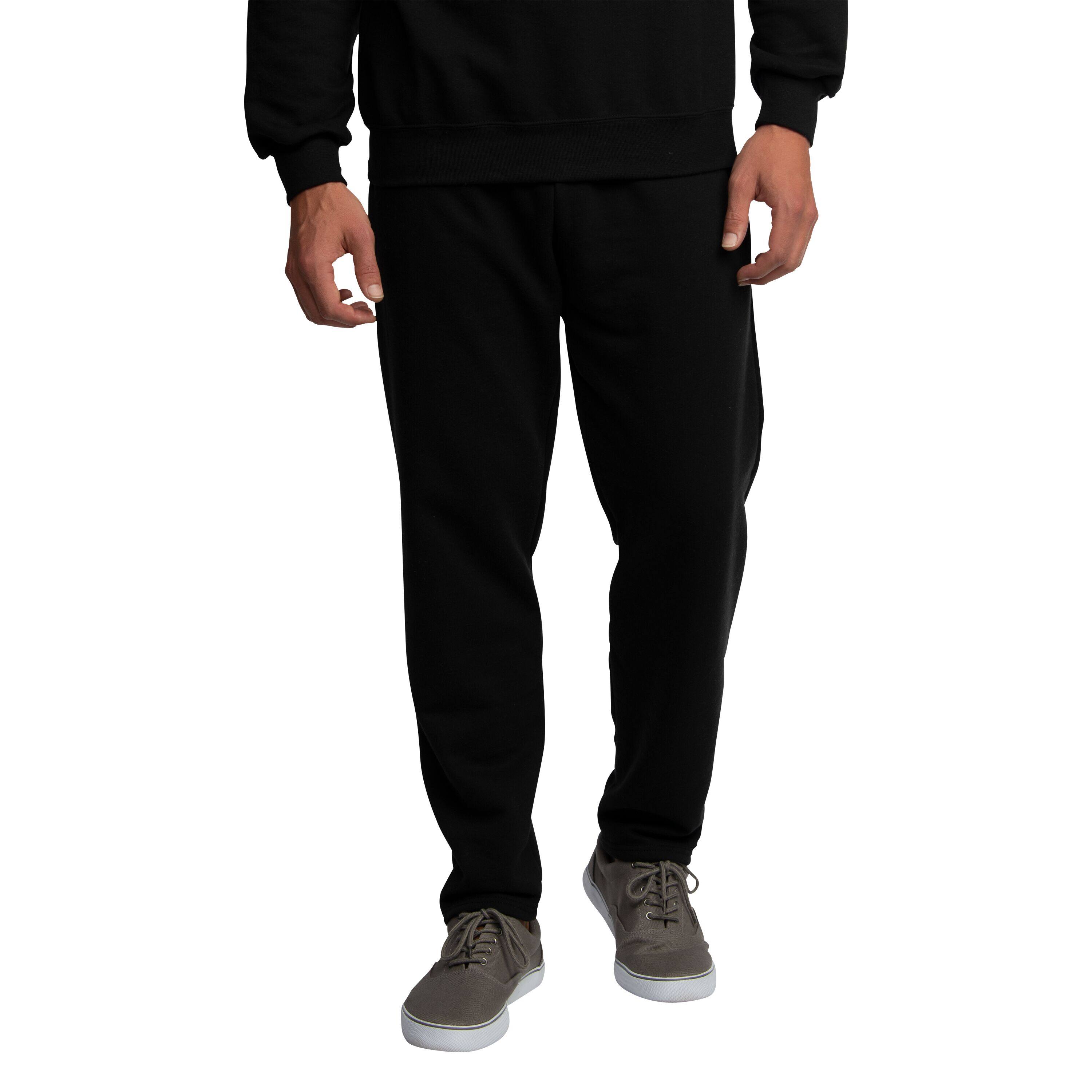 Fruit of the Loom Eversoft fleece joggingbroek voor heren, marineblauw, L Fruit of the Loom Eversoft fleece joggingbroek voor heren, marineblauw, L