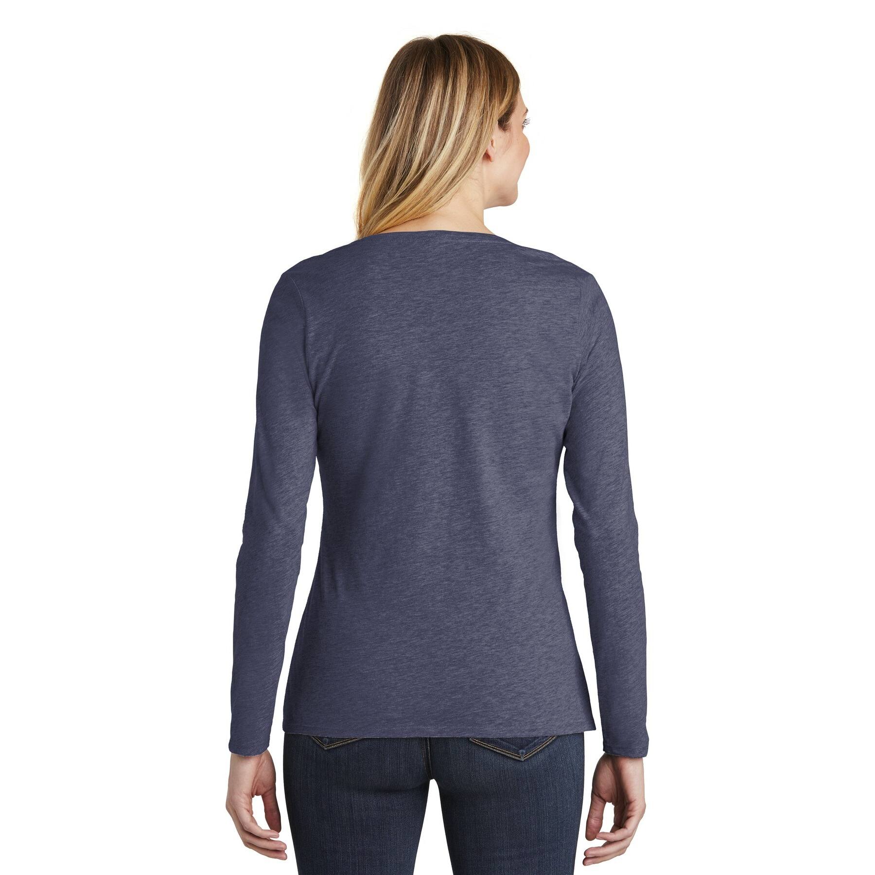 District® Very Important Tee® Long Sleeve V-Neck Women's T-Shirt