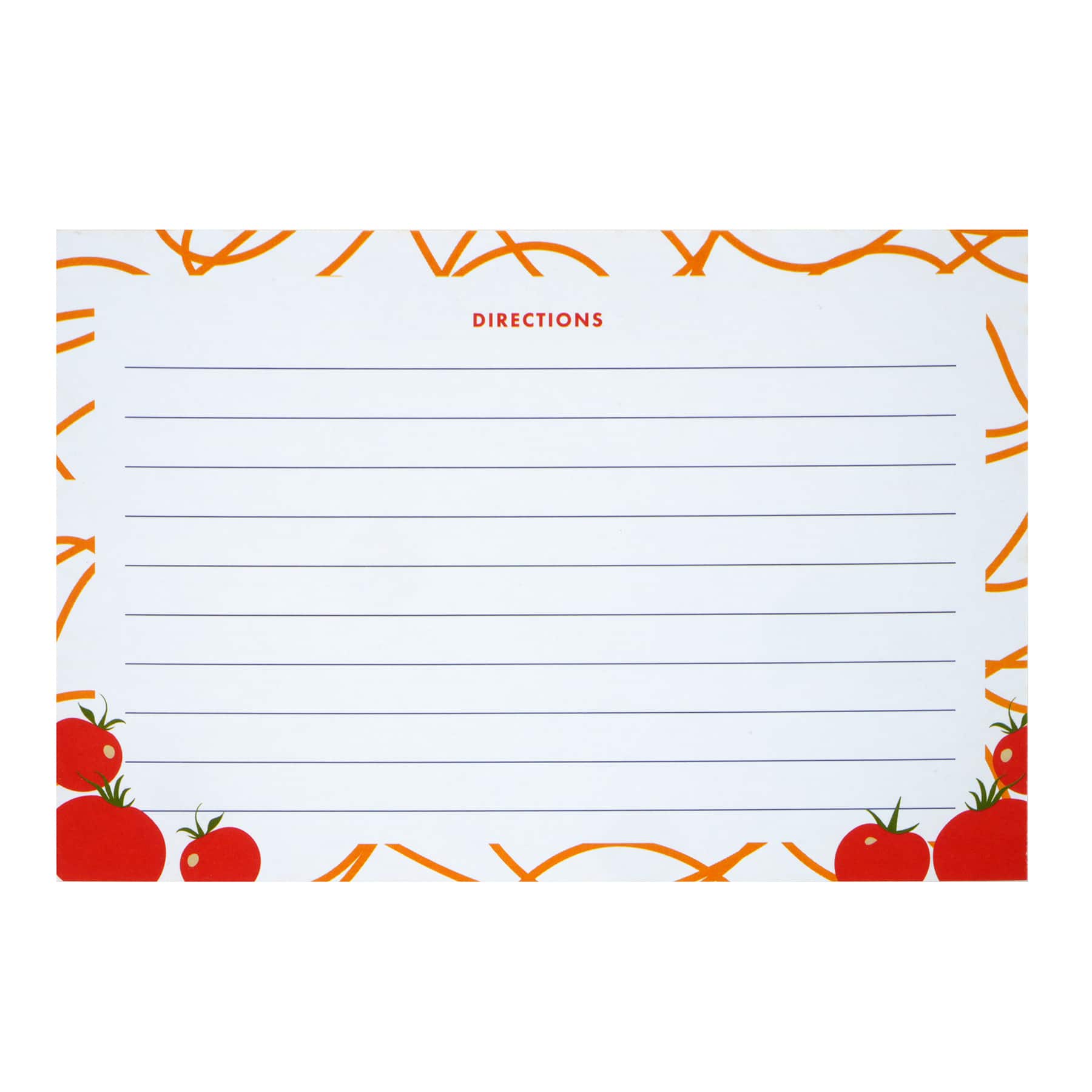 4&#x22; x 6&#x22; Tomato Recipe Cards, 25ct. by Ashland&#xAE;