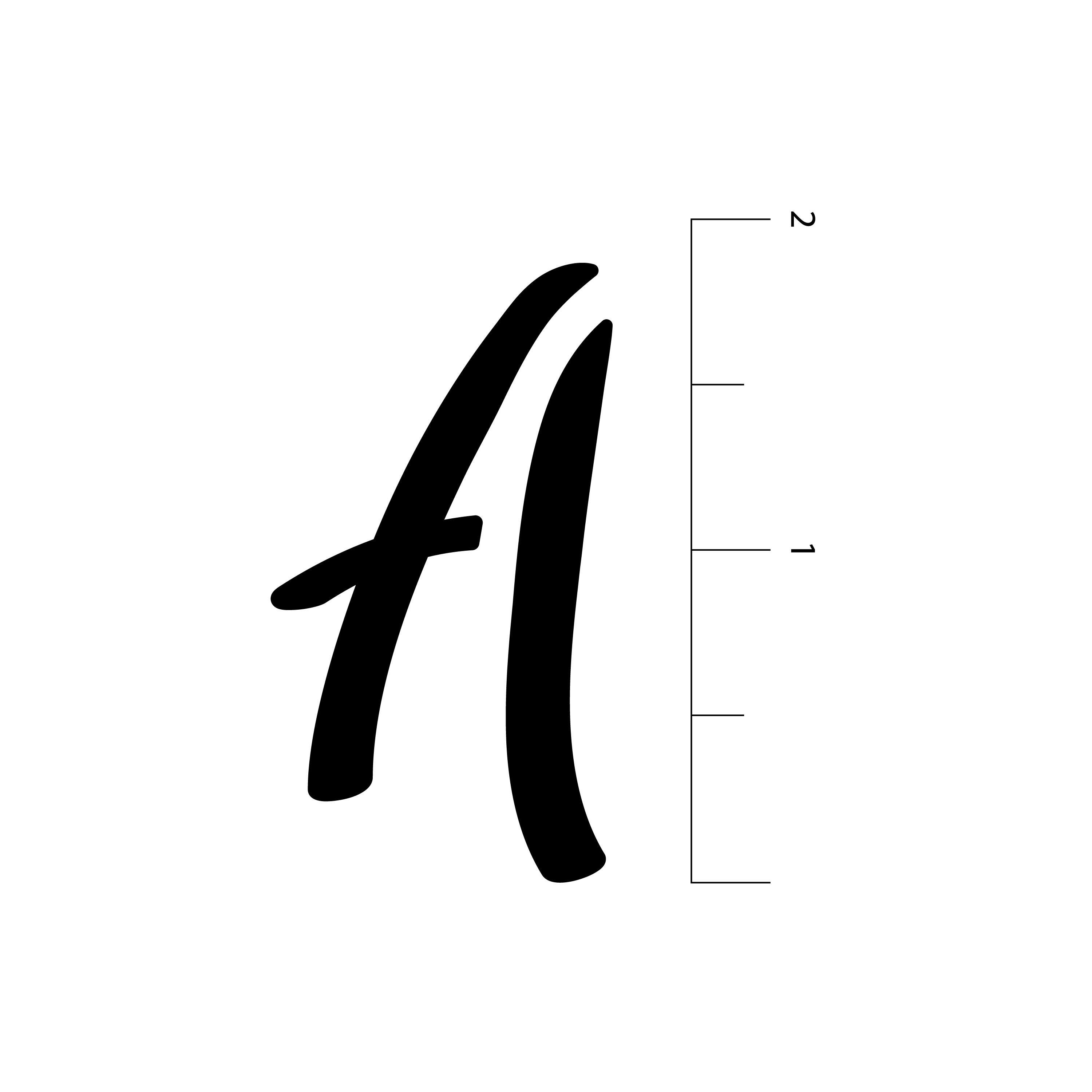 12 Pack: 2" Brush Alphabet Stencils by Craft Smart®