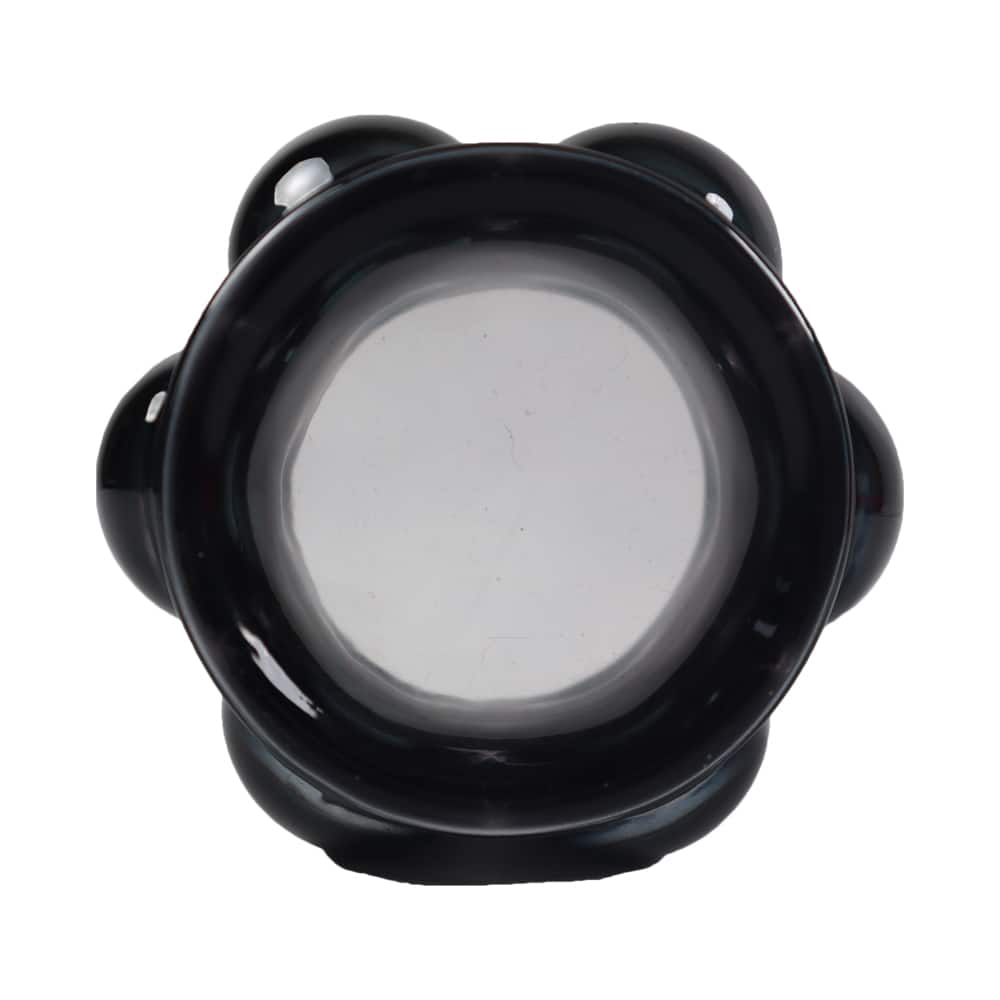 Black Bubble Glass Tabletop D&#xE9;cor by Ashland&#xAE;