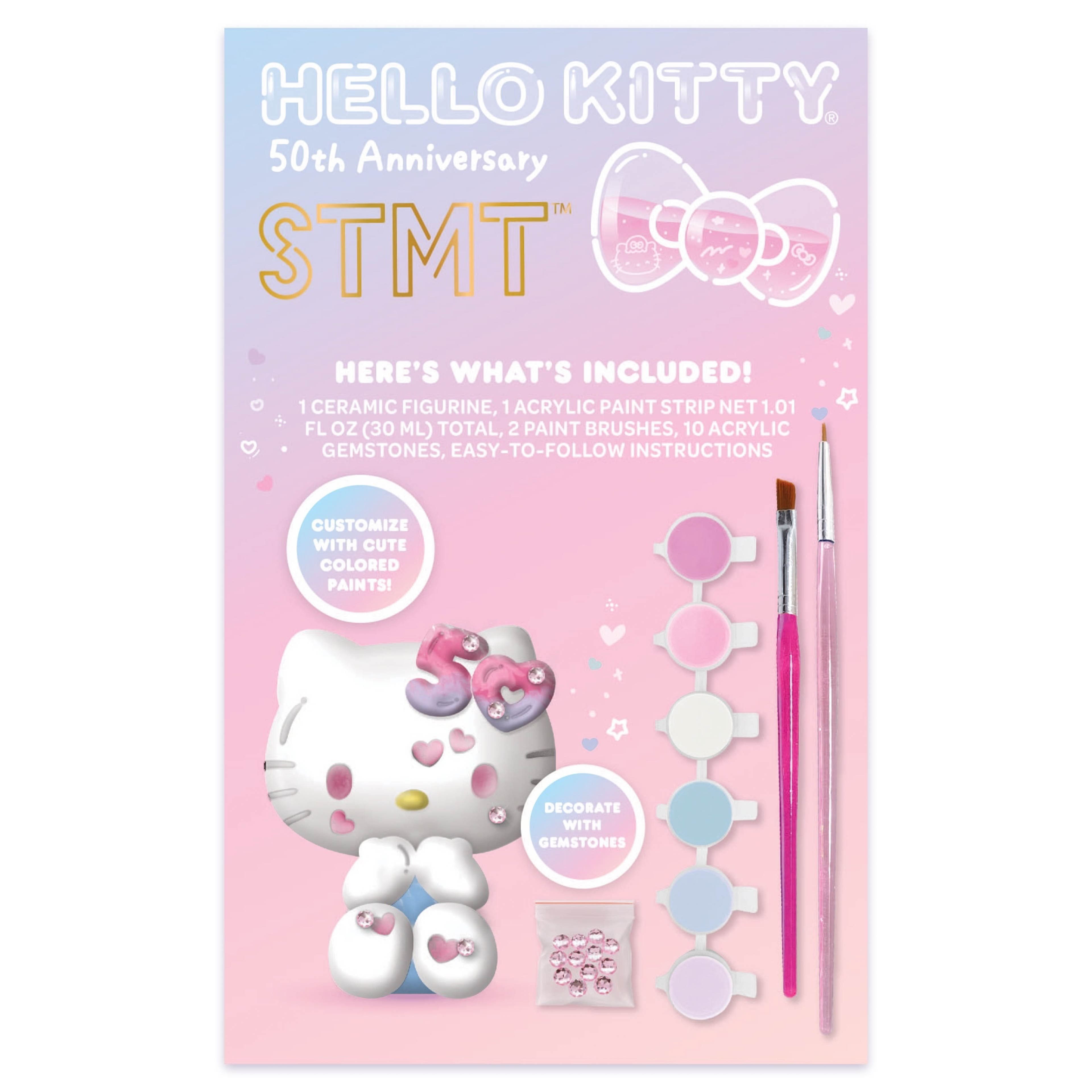 STMT&#xAE; Hello Kitty&#xAE; 50th Anniversary Paint Your Own Figurine Kit