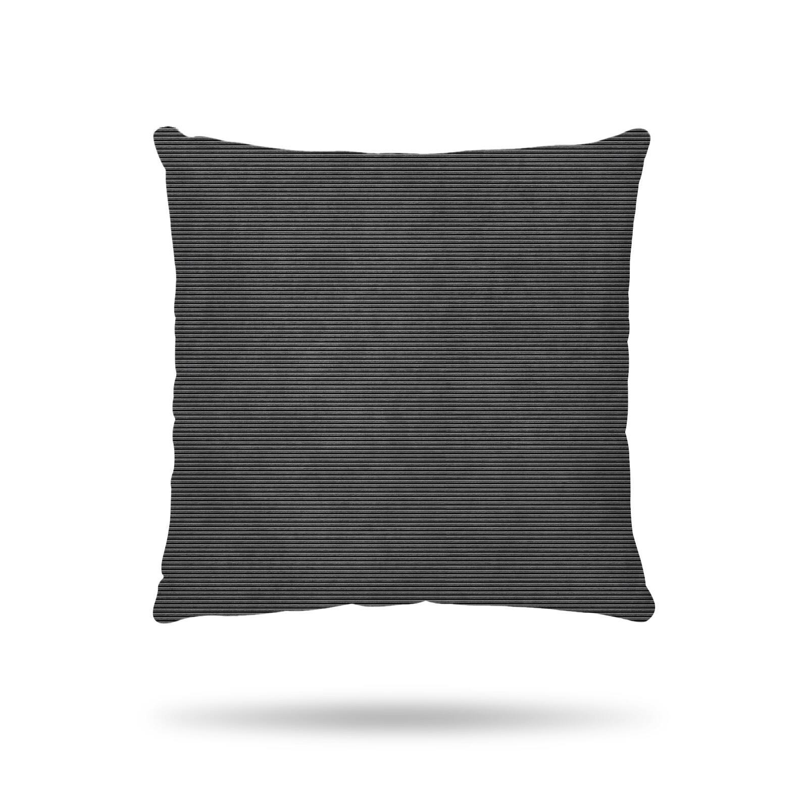 Springs Creative Modern Coastal Black Valli Stripe Mohair Fabric