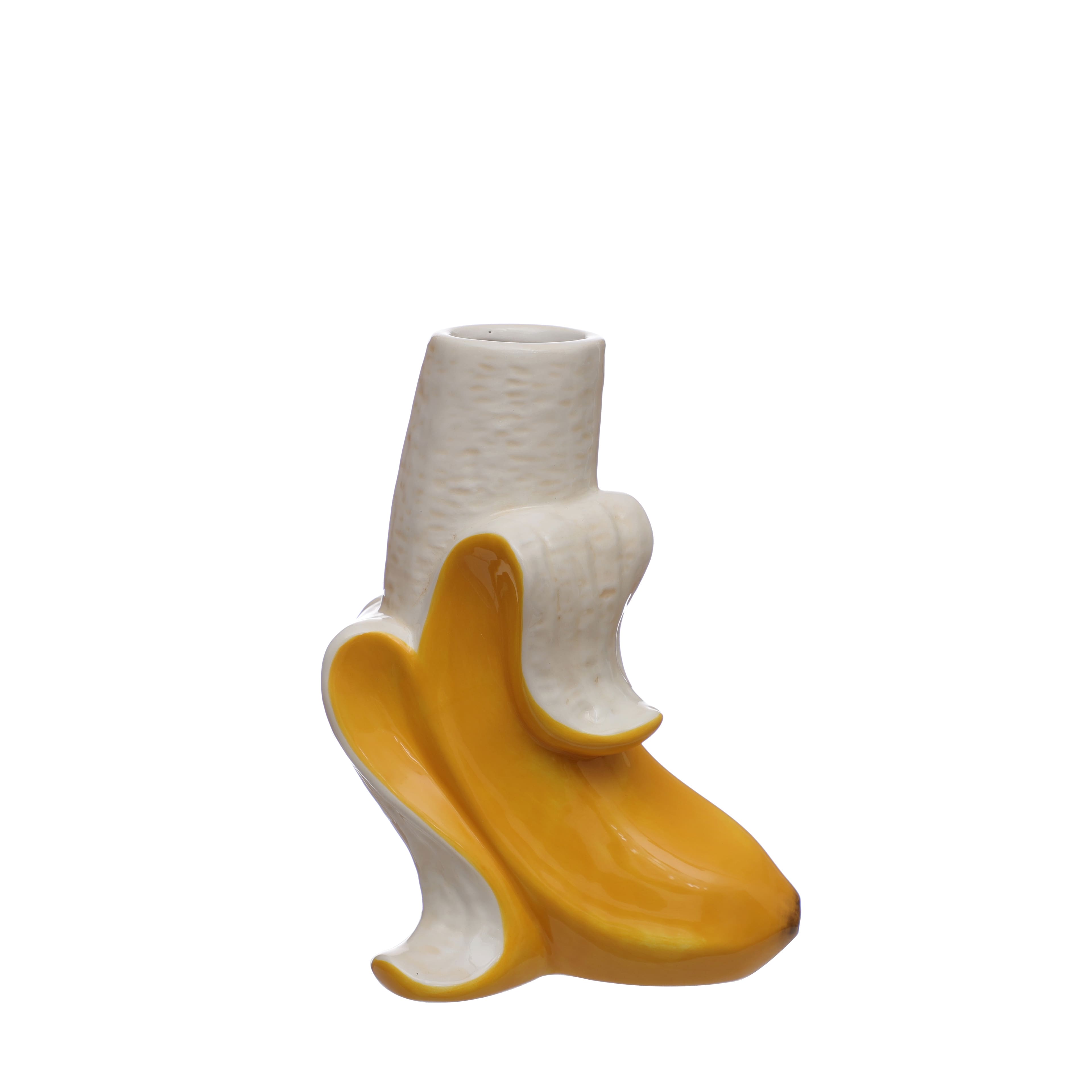 6.75" Ceramic Banana Vase by Ashland®