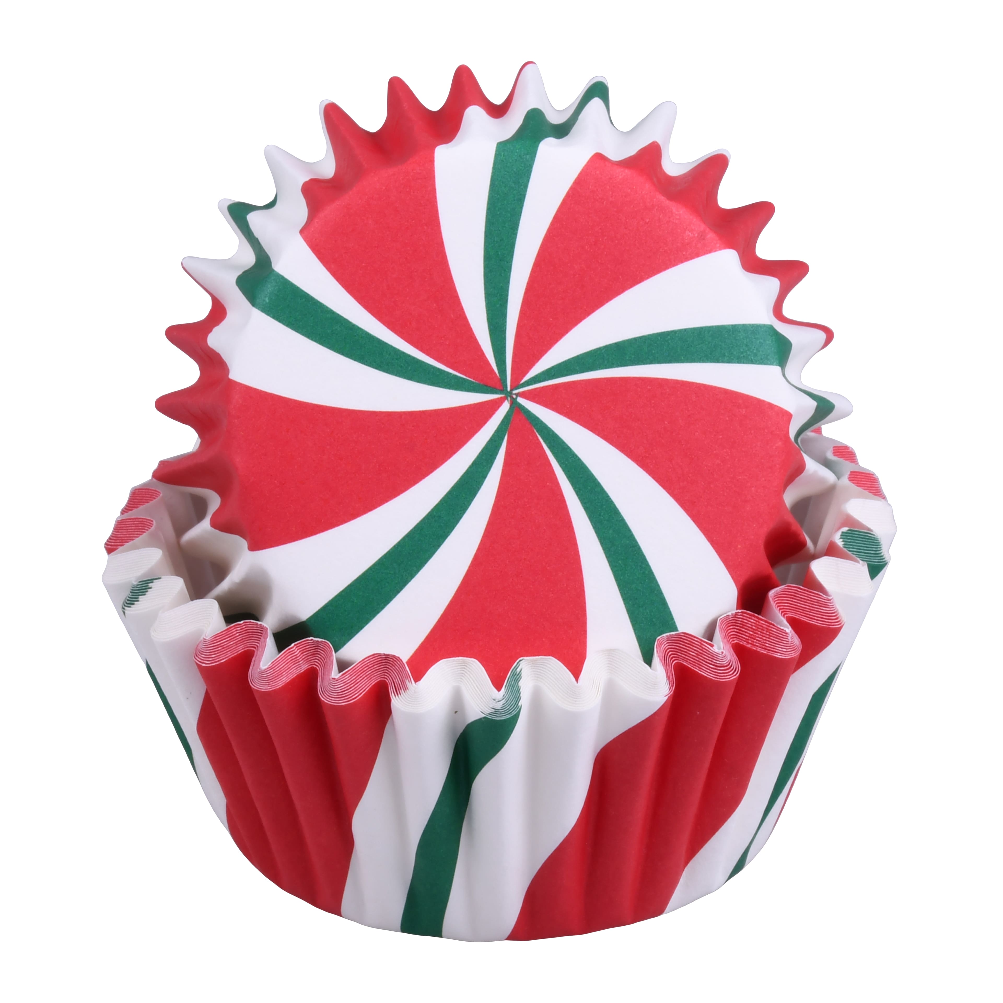 Peppermint Baking Cups by Makery