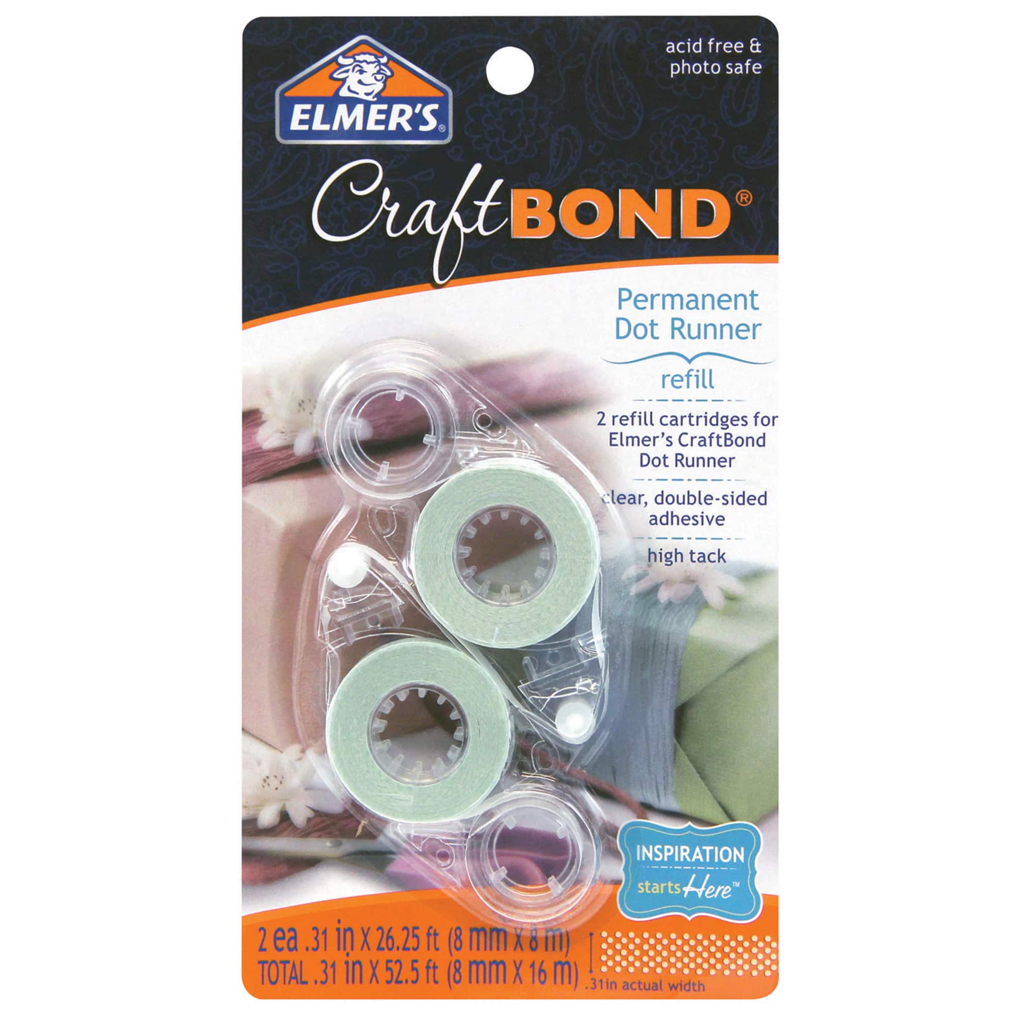Tape Runner Refill 3-Pack (Solid or Dots)