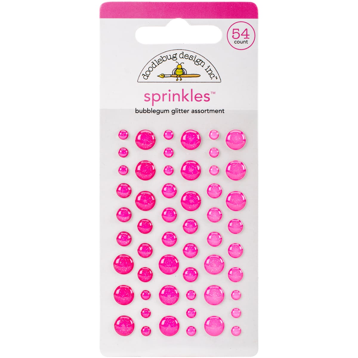 Doodlebug Design Inc.™ Sprinkles™ Adhesive Glitter Enamel Dots
