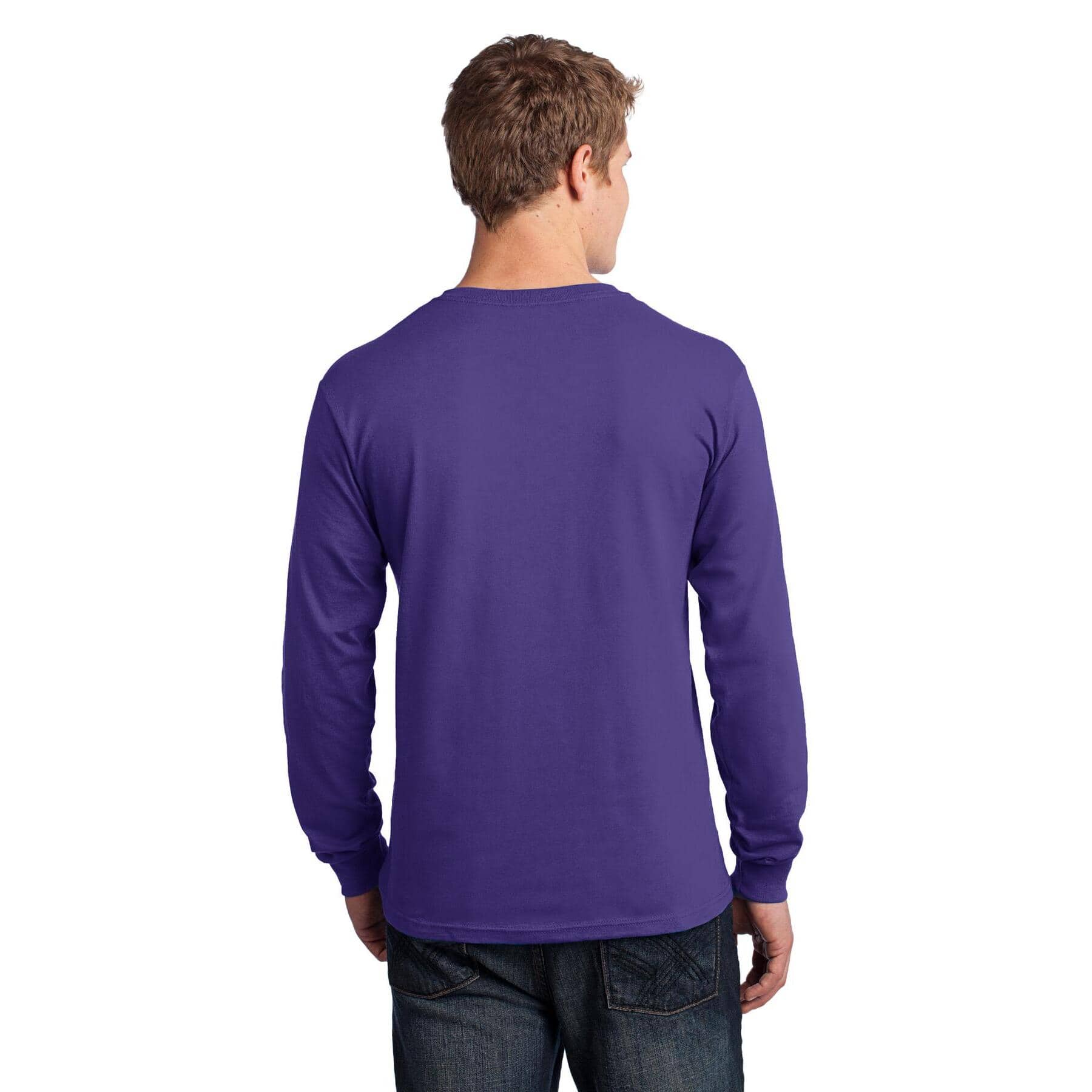 Port & Company® Long Sleeve Adult Core Cotton T-Shirt
