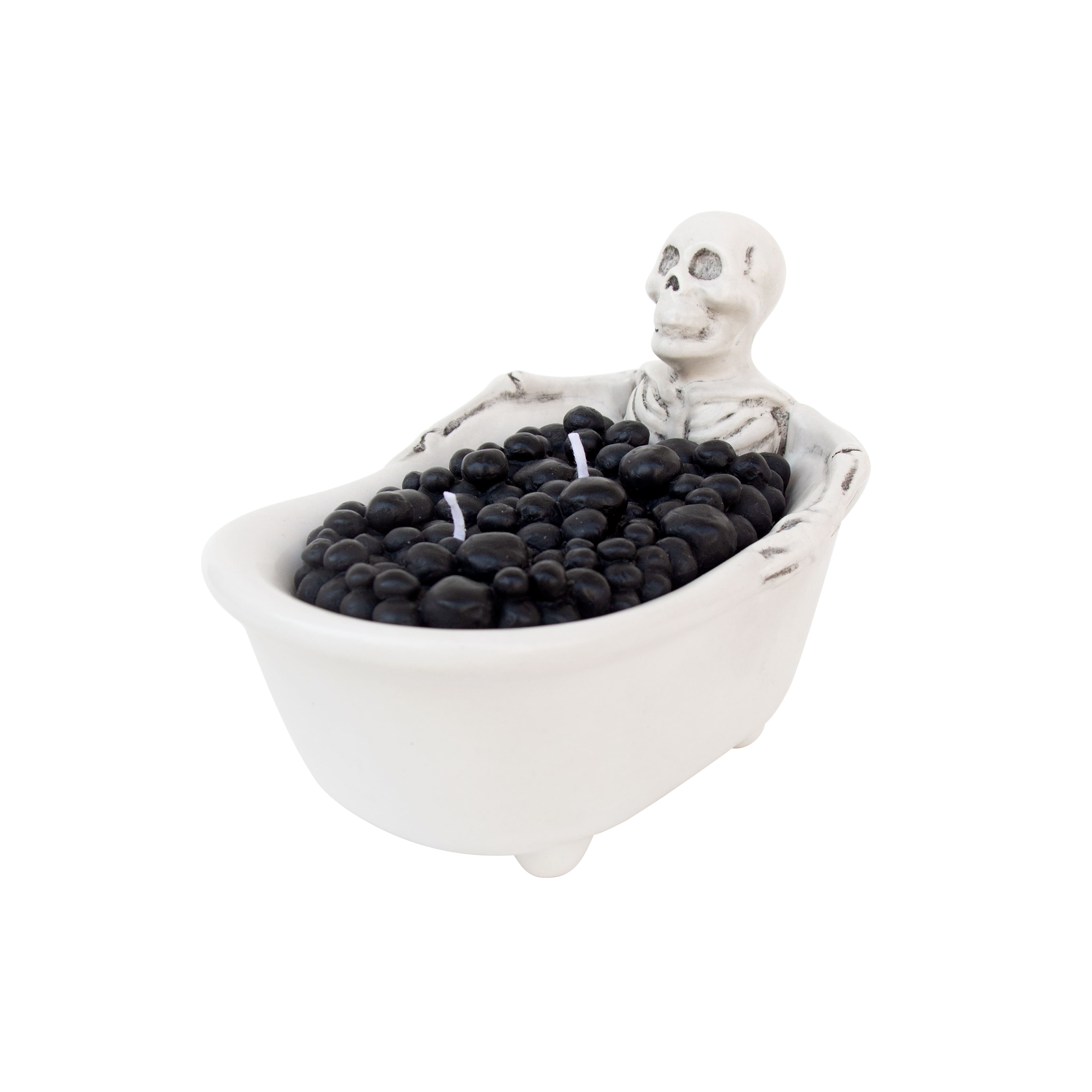 6&#x22; Skeleton &#x26; Filled Bath Unscented Candle by Ashland&#xAE;