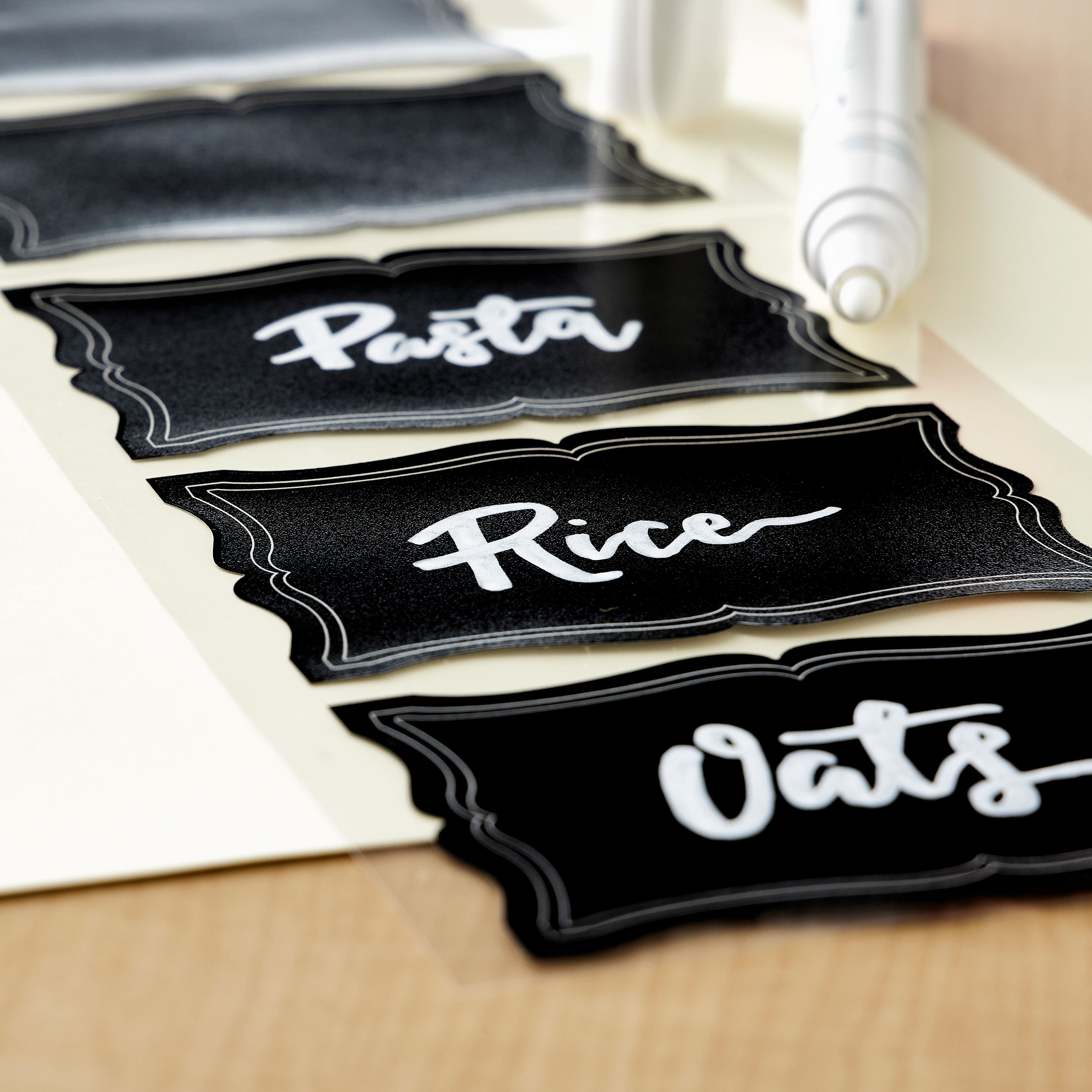 12 Packs: 9 ct. (108 total) Rectangular Chalkboard Labels by Recollections™