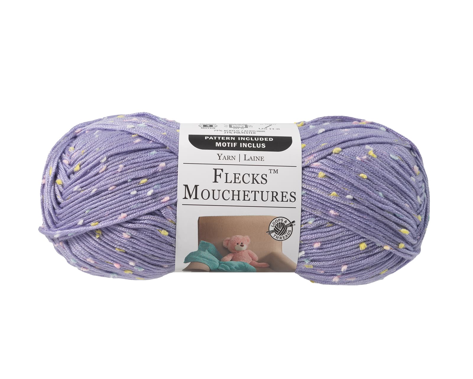 18 Pack: Flecks™ Yarn by Loops & Threads®