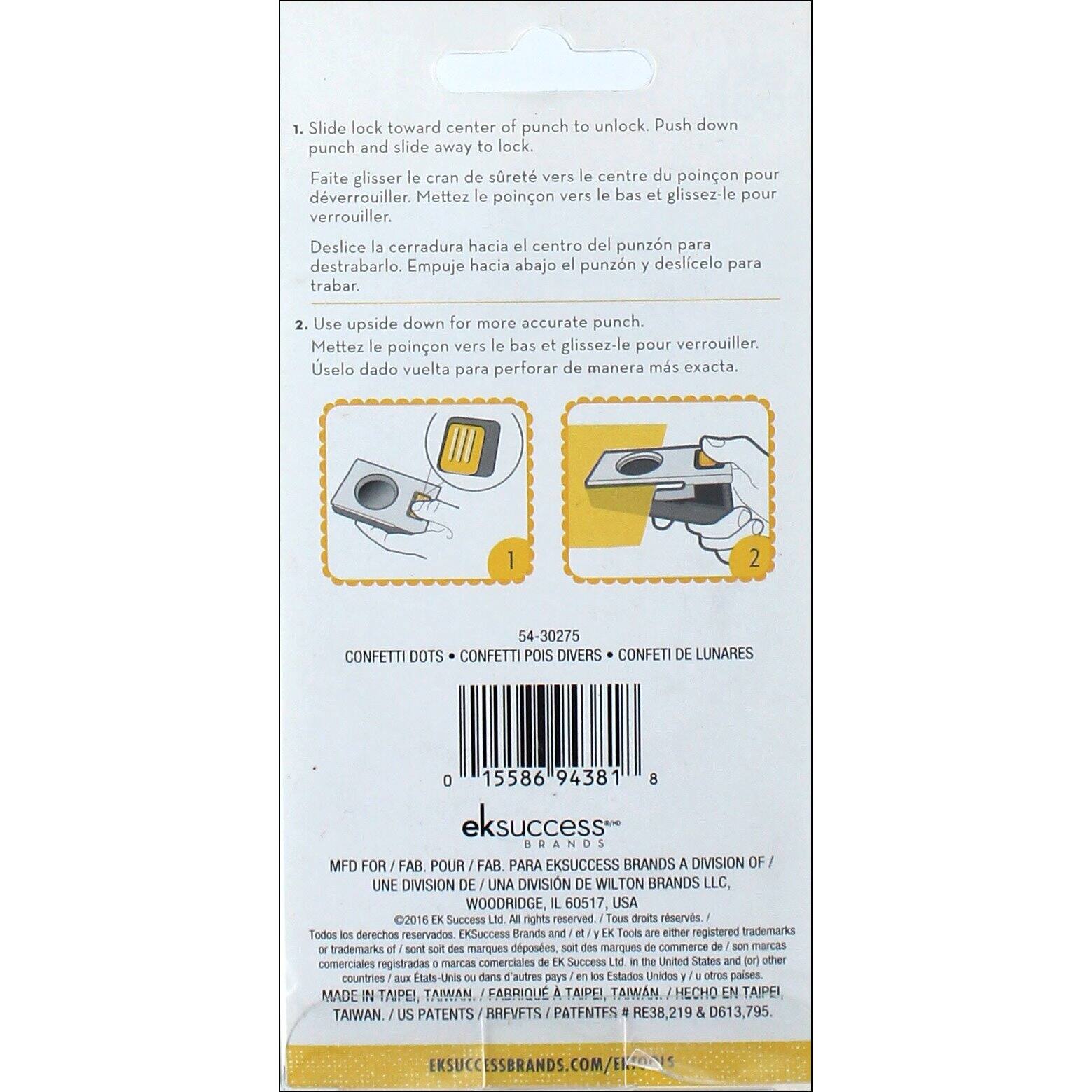 EK Tools™ Paper Shapers Large Round Confetti Dots Punch Paper Punches Michaels