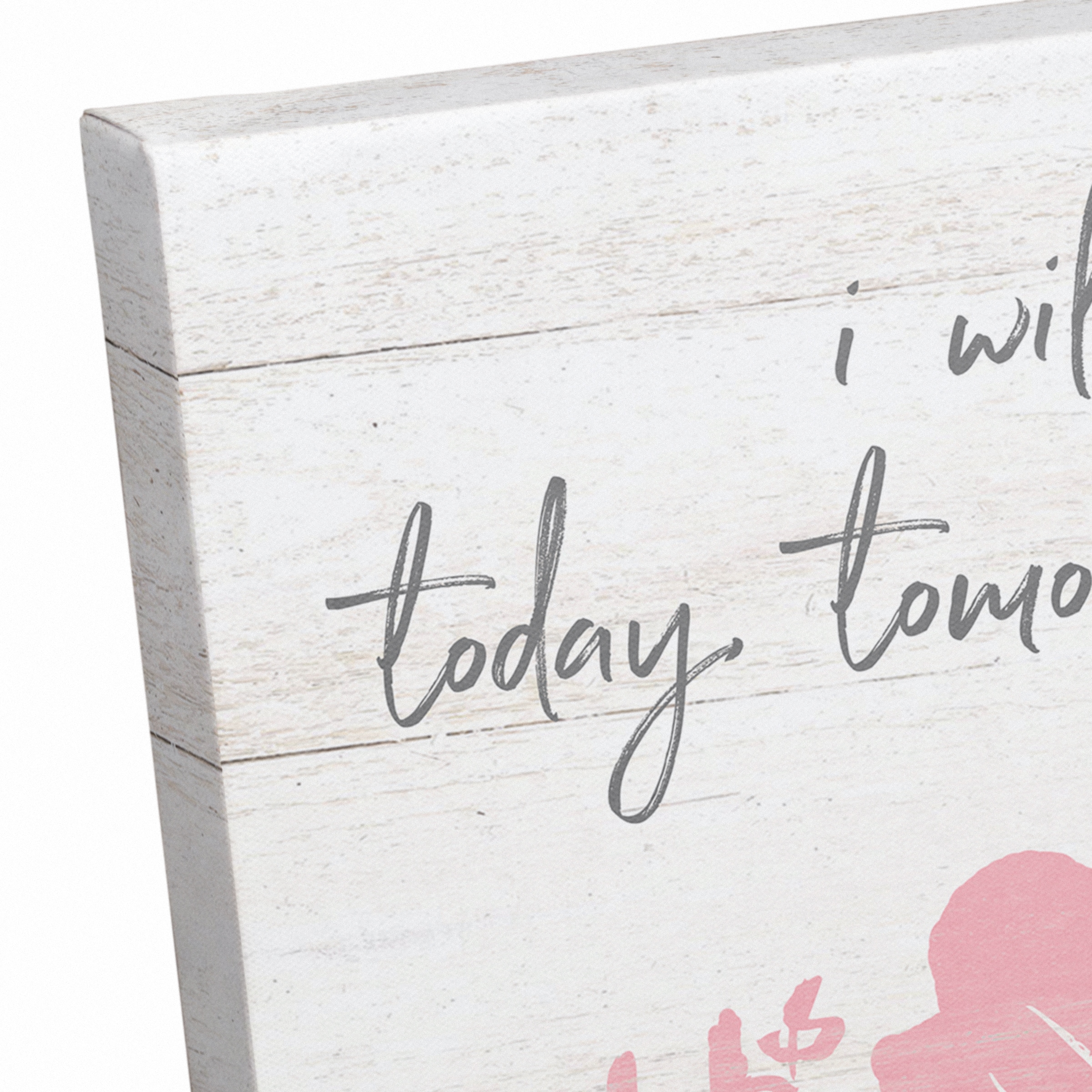 I Will Love You Today, Tomorrow &#x26; Forever Canvas Art