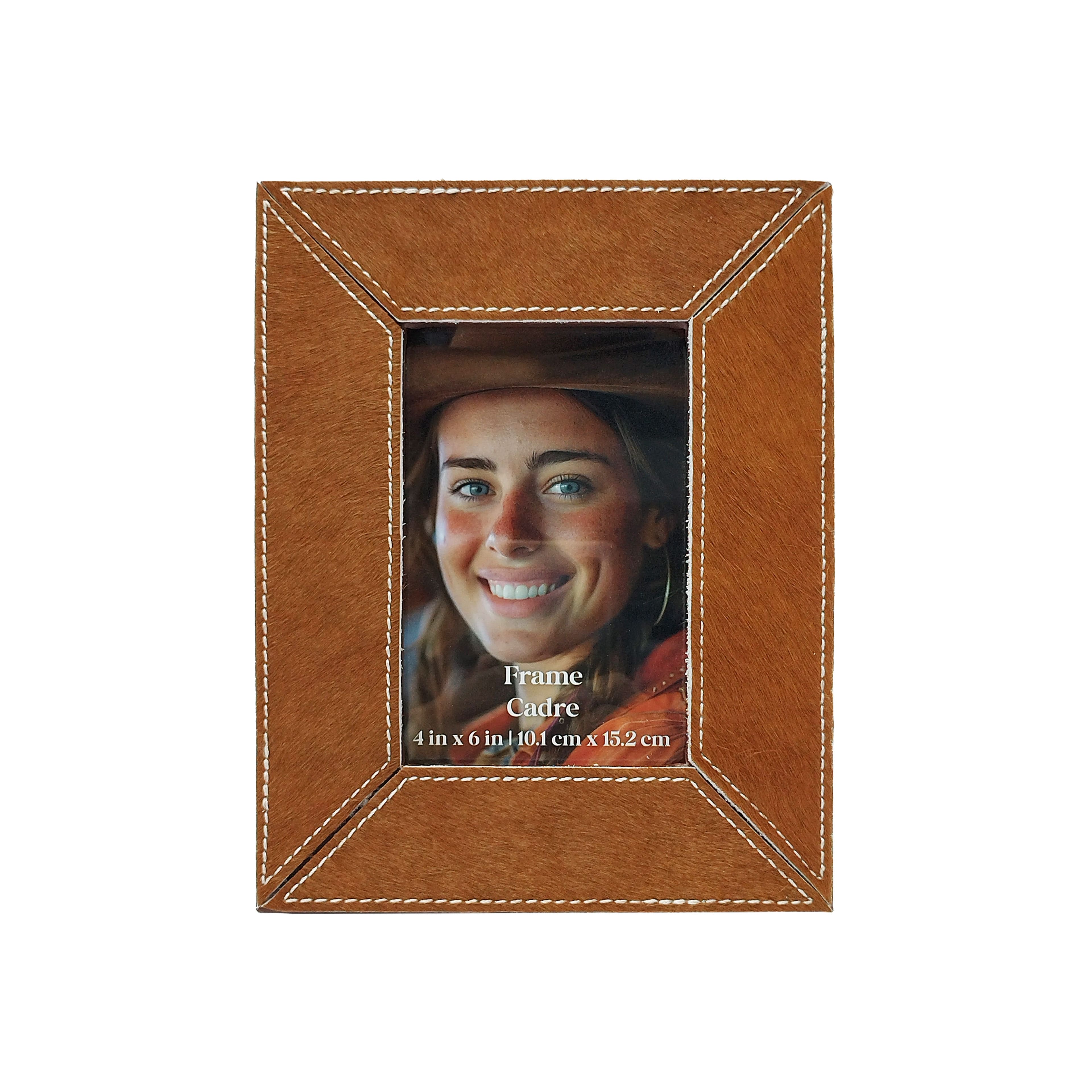 Faux Calf Cowhide Tabletop Frame by Ashland®