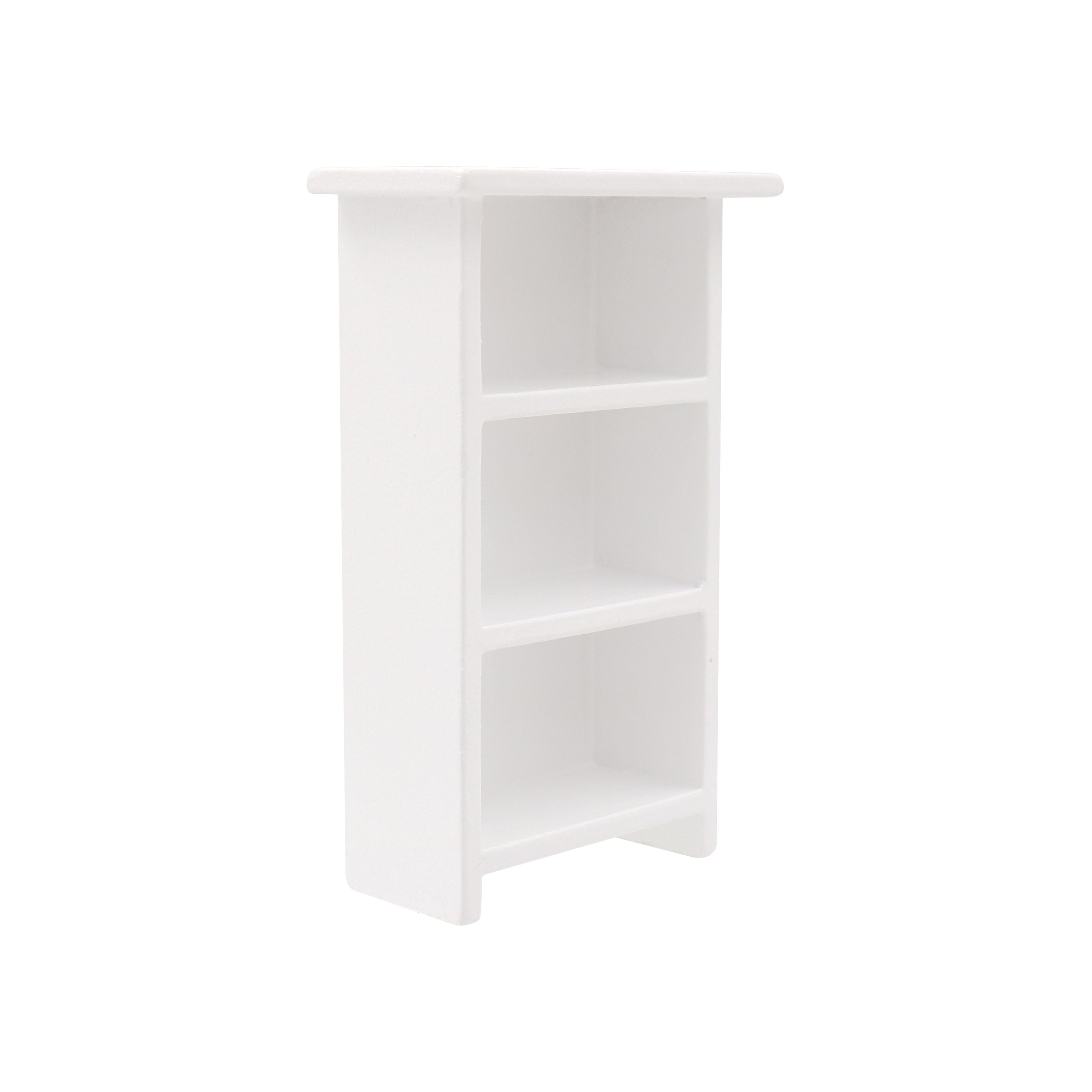 Miniature White Wood Bookcase by Make Market®