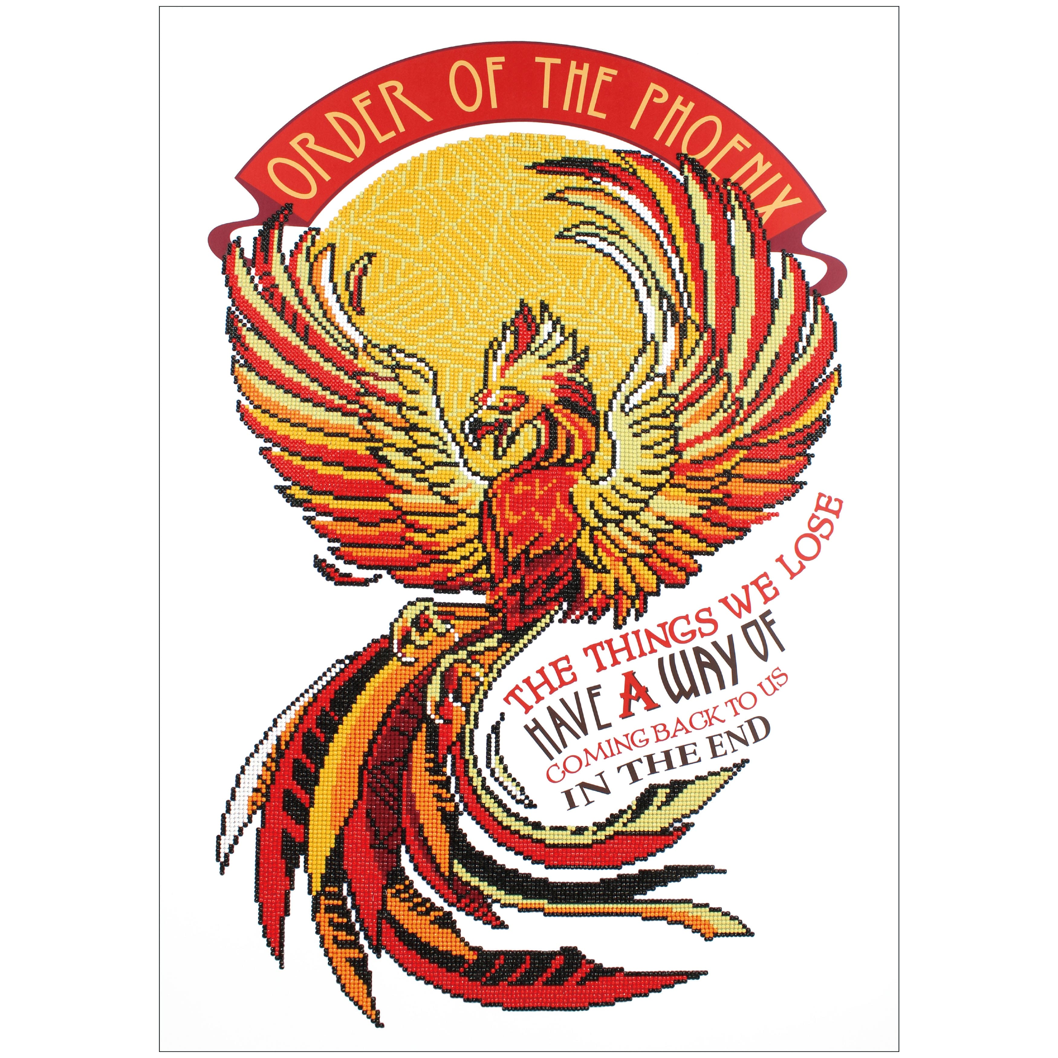 Camelot Dotz® Harry Potter Order of the Phoenix Diamond Art Kit