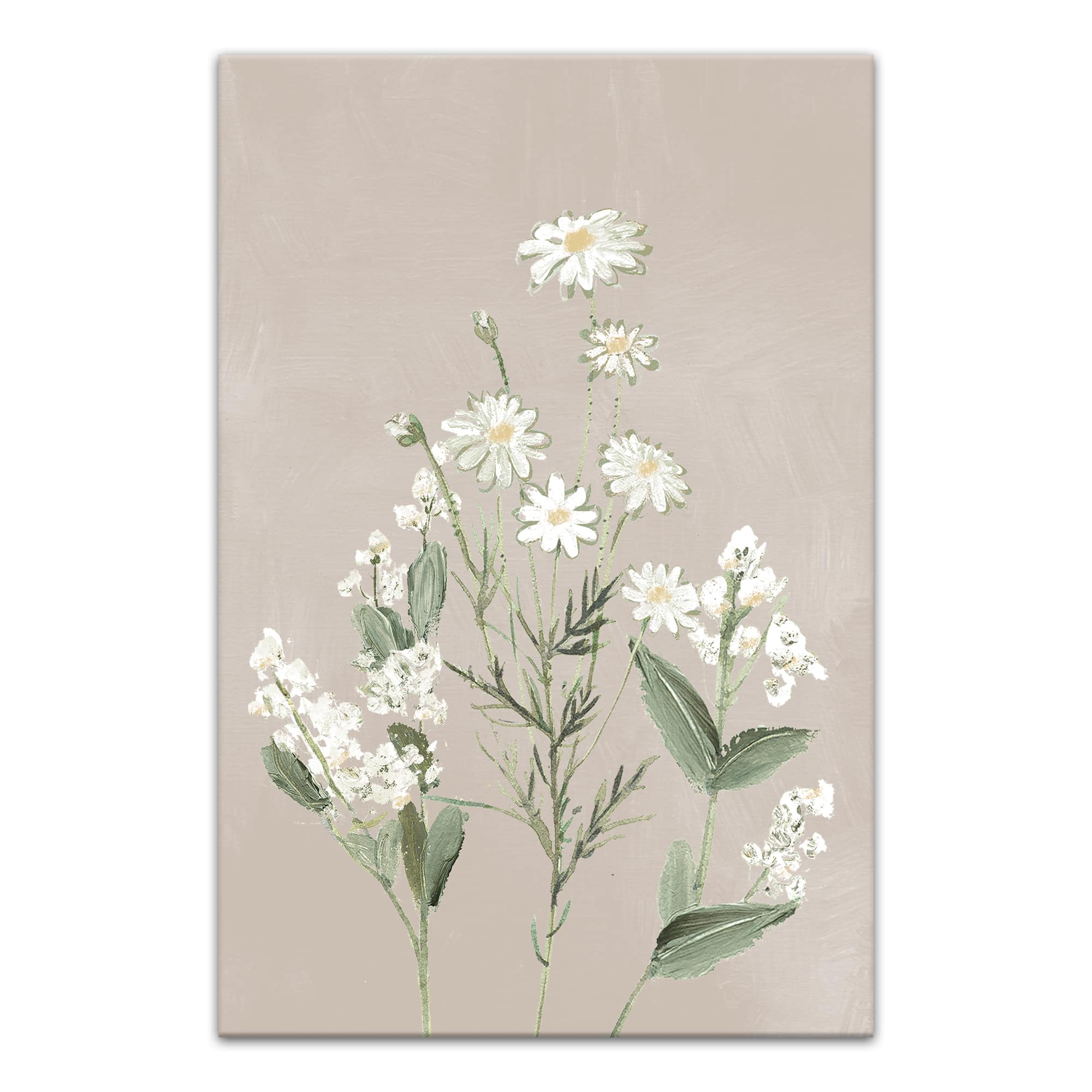 Botanicals On Neutral 20" x 30" Canvas Wall Art