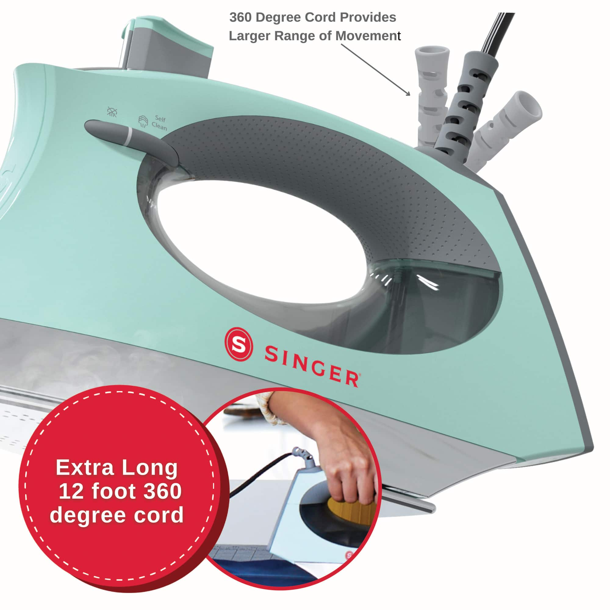 SINGER&#xAE; Mint SteamCraft Plus Iron