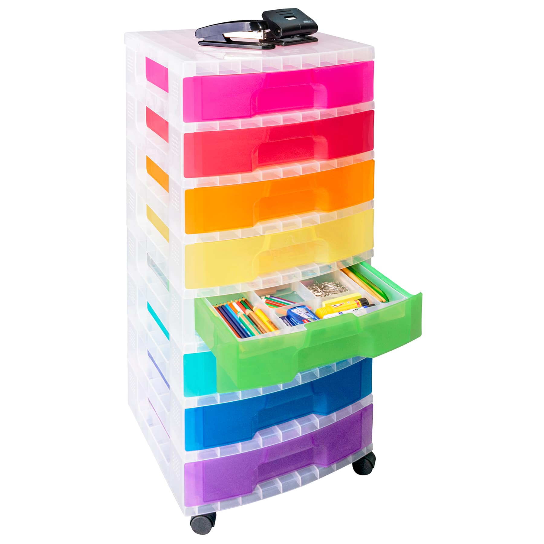 Really Useful Boxes® 8 Drawer Rolling Cart