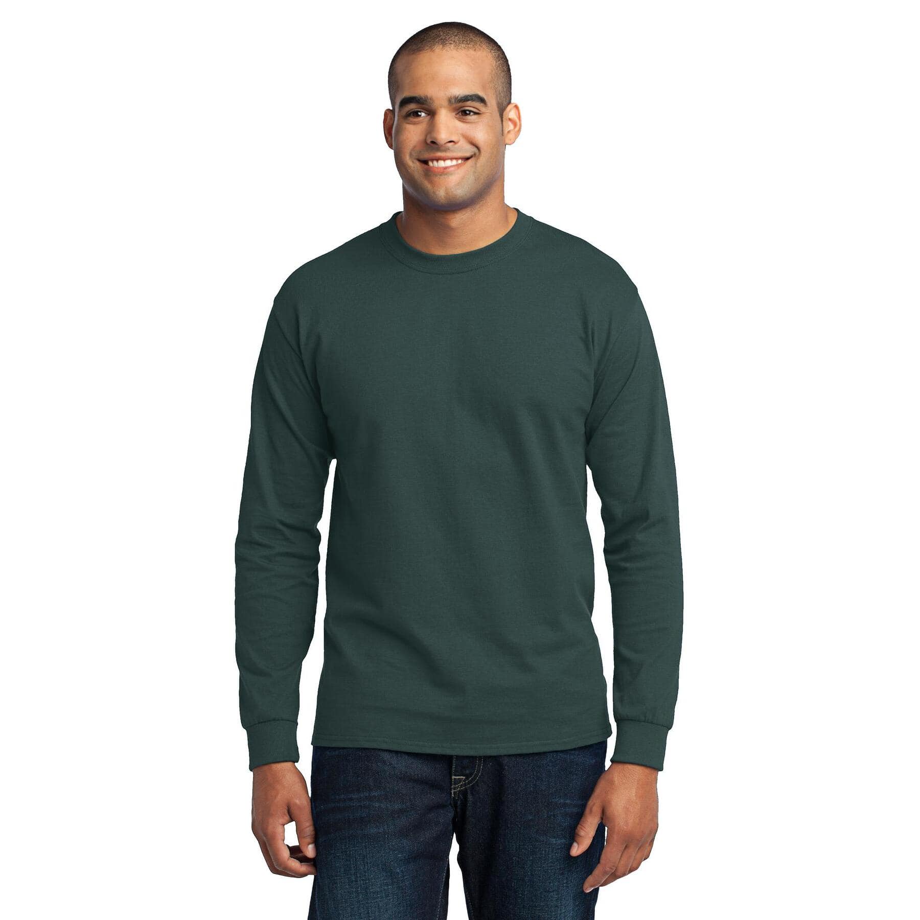 Port & Company® Long Sleeve Tall Core Blend T-Shirt