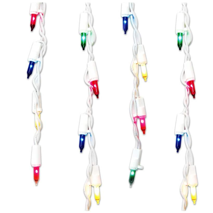 300ct. Multi-Color Shimmering Mini Christmas String Light Set