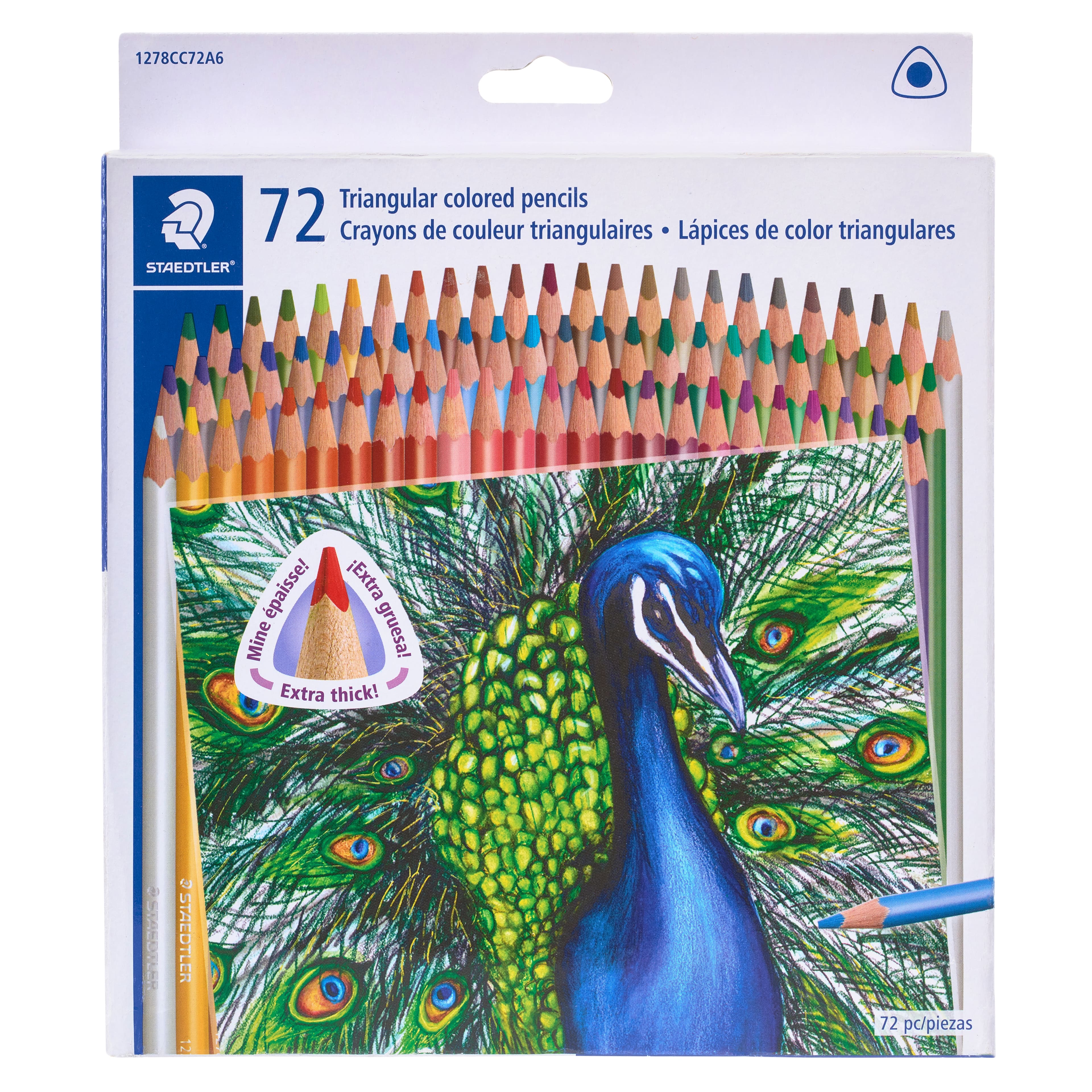 Staedtler® Triangular Colored Pencils, 72ct. | Michaels
