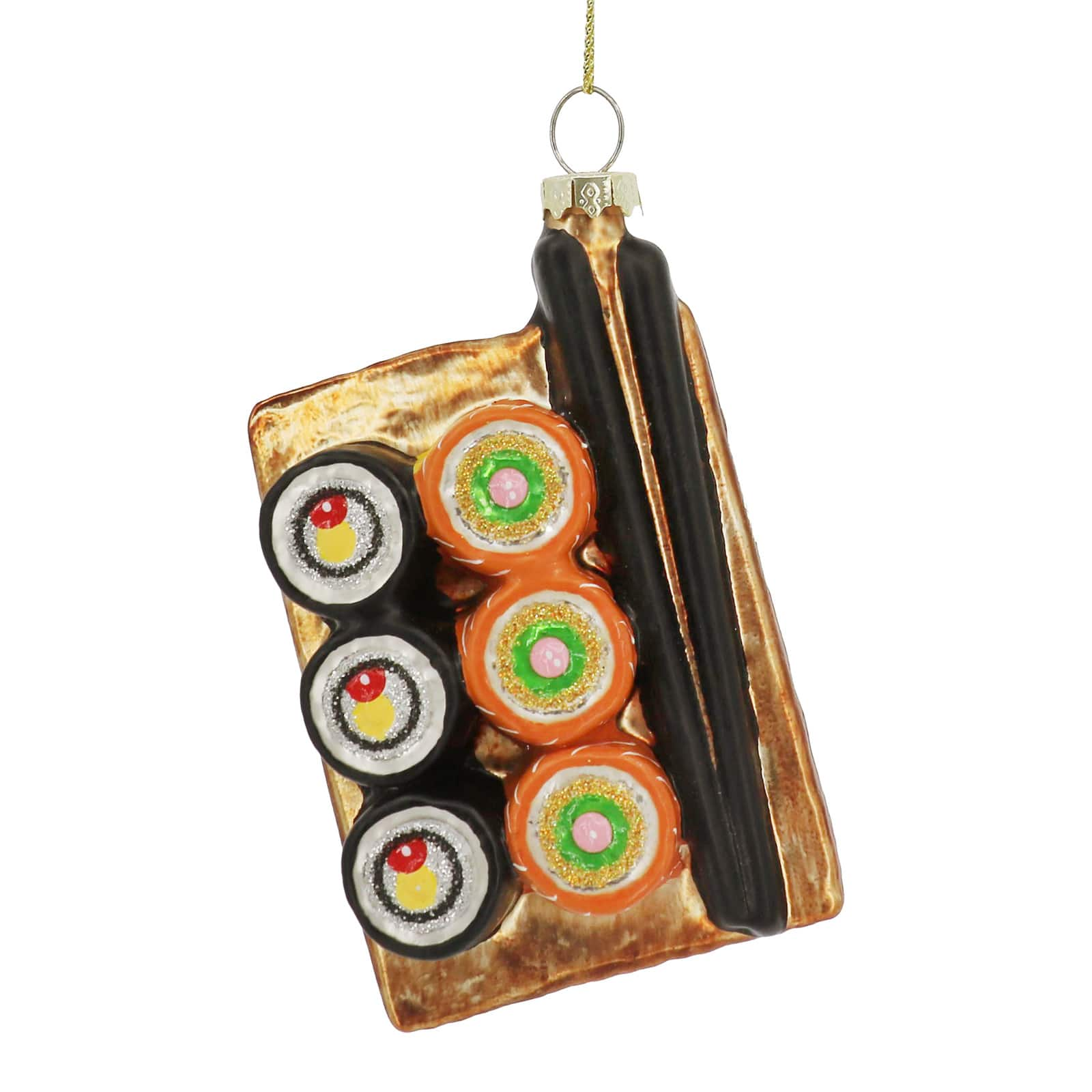 4&#x22; Sushi Plate Glass Ornament by Ashland&#xAE;