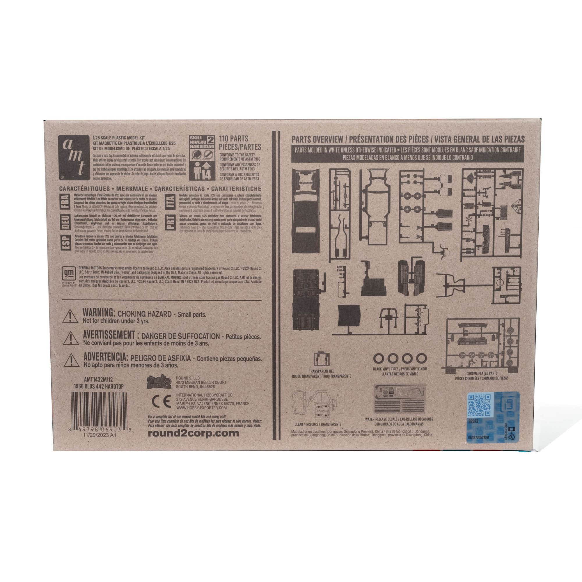 AMT&#xAE; Oldsmobile&#xAE; 442&#x2122; Hardtop Model Kit