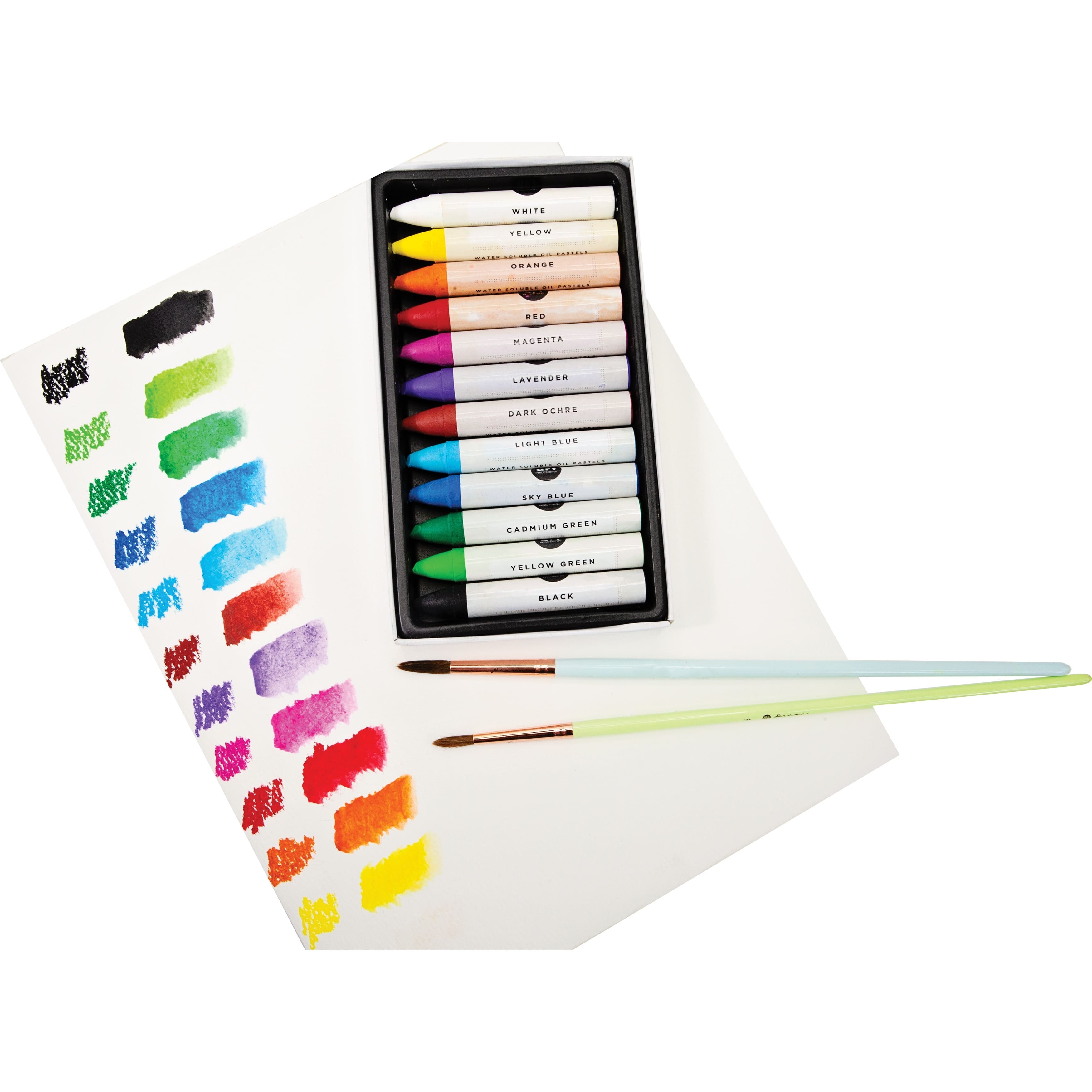 Prima&#xAE; Art Philosophy&#xAE; 12 Color Water Soluble Oil Pastels