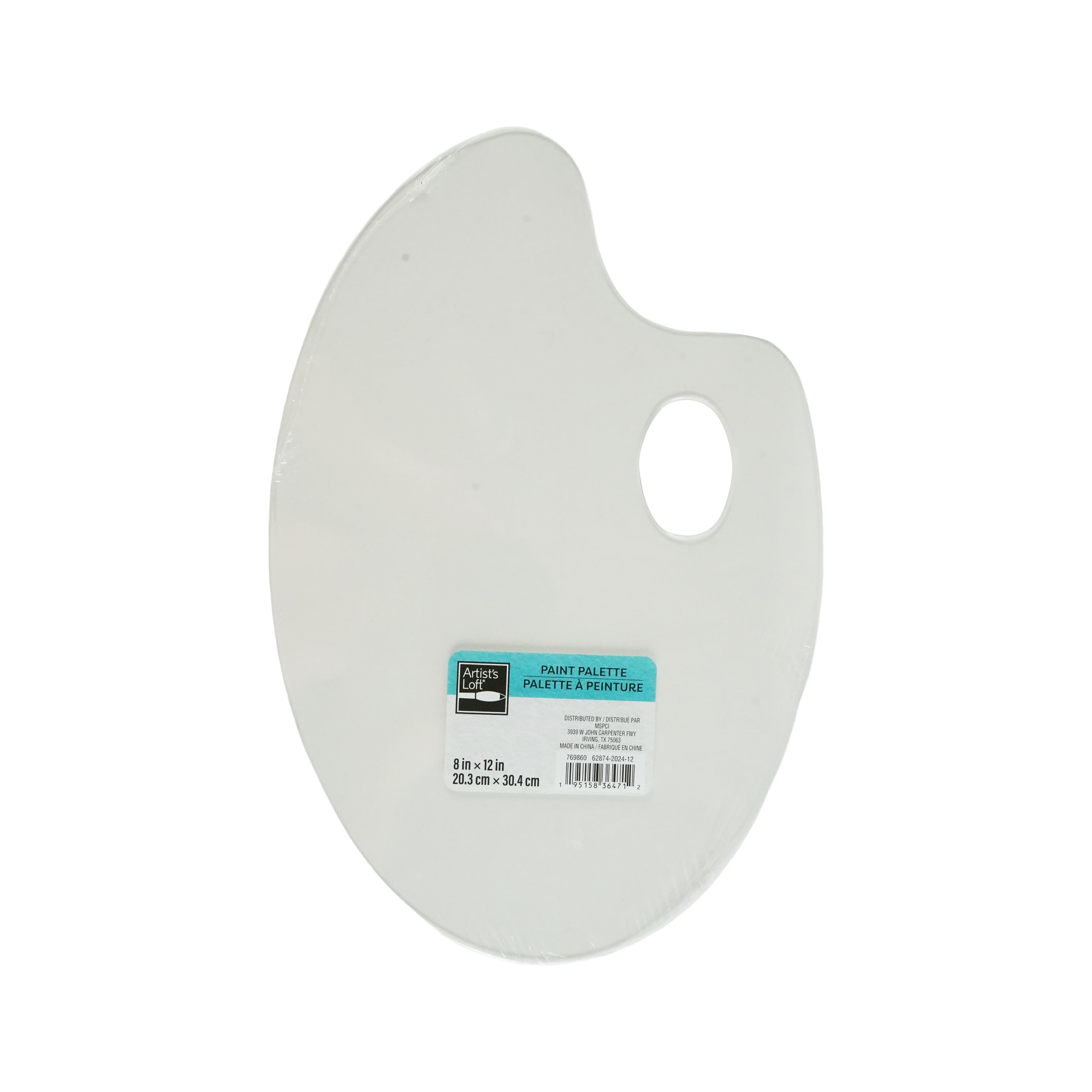 8" x 12" Clear Acrylic Palette by Artist's Loft™