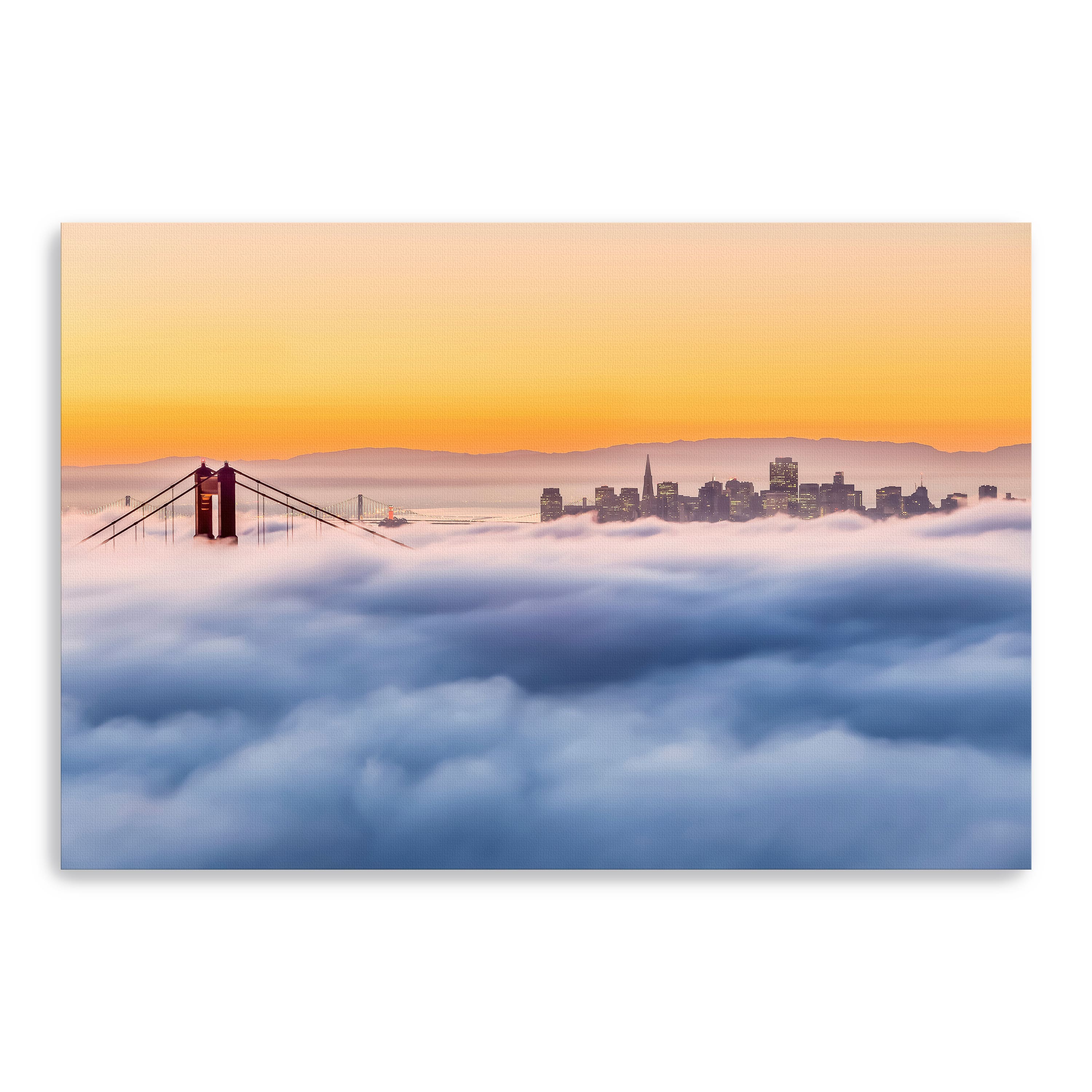 Lumaprints Morning Fog Giclée Canvas