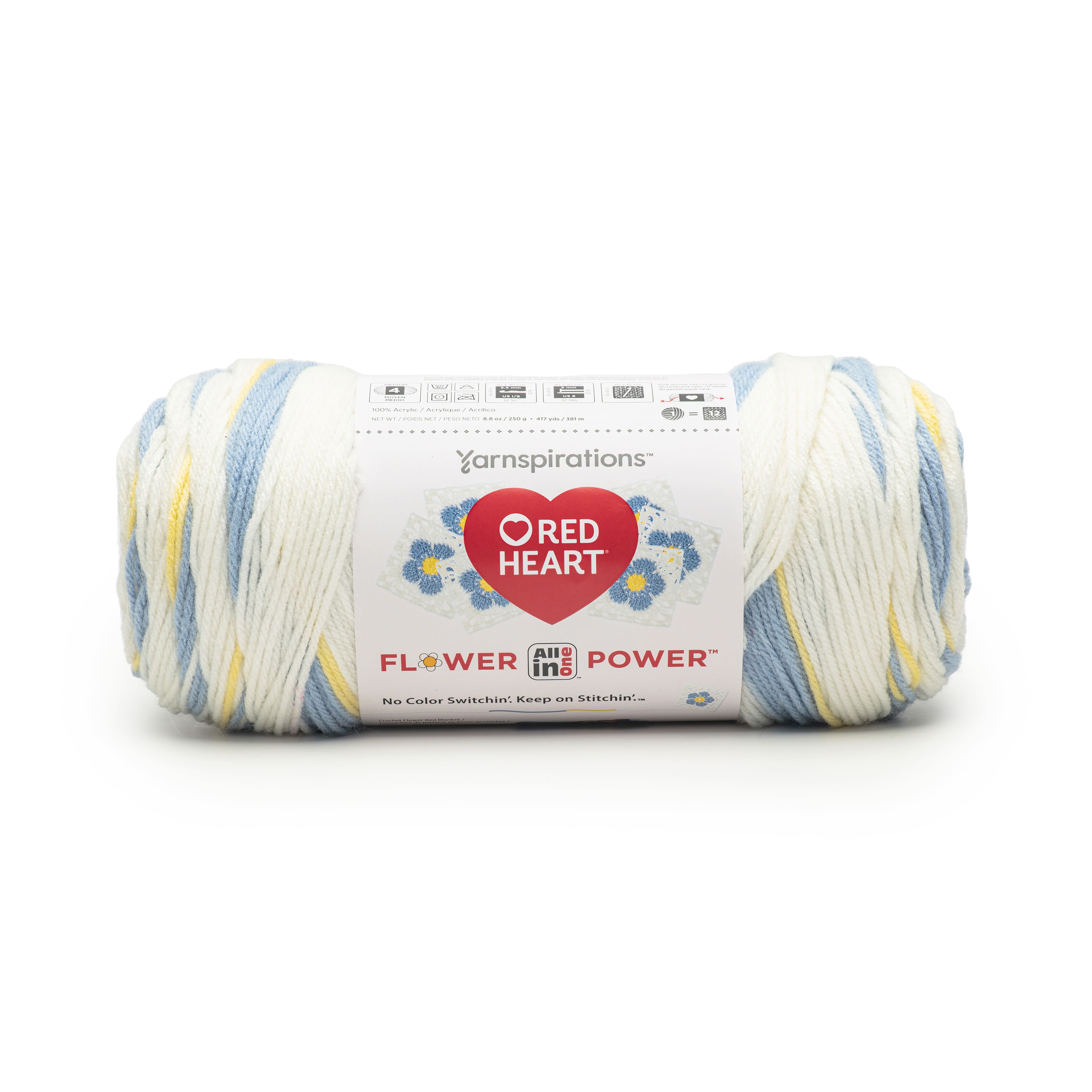 Red Heart&#xAE; All in One&#x2122; Flower Power&#x2122; Yarn