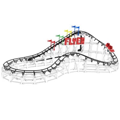 CDX Blocks Flyer Roller Coaster Building Brick Set | Michaels