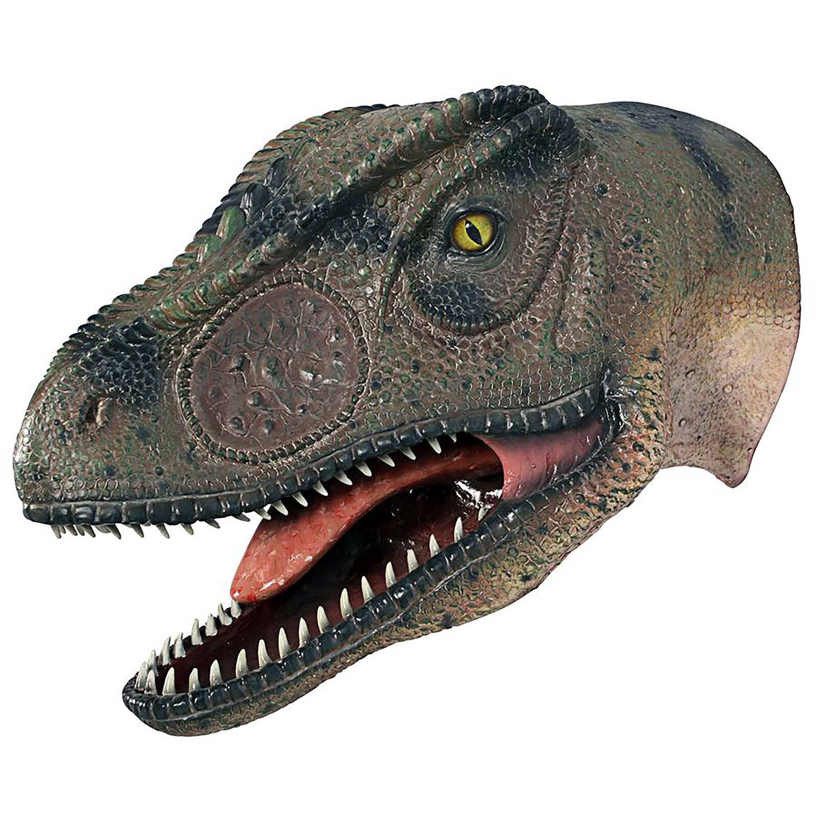 Design Toscano Giant Allosaurus Dinosaur Wall Trophy Décor