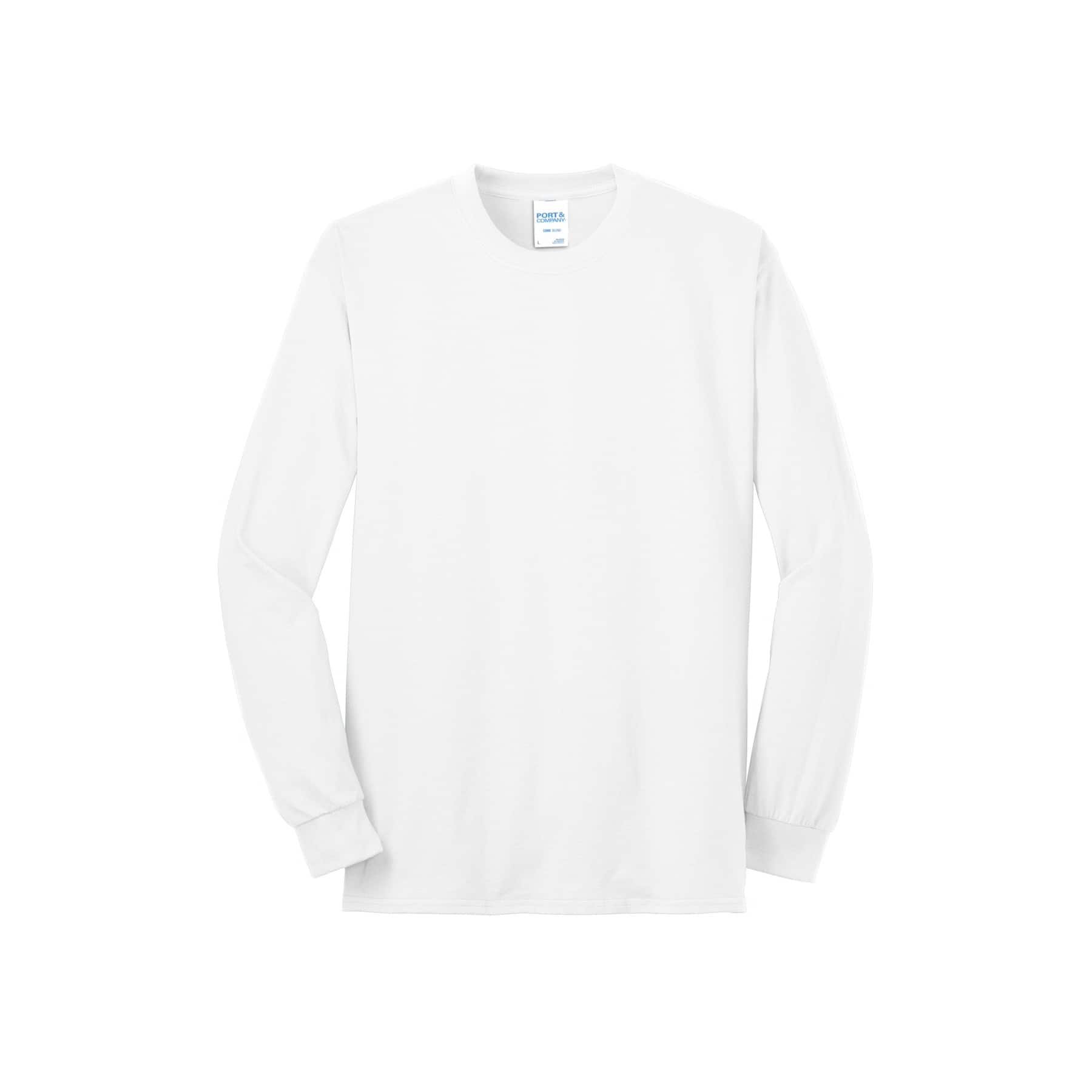Port & Company® Long Sleeve Tall Core Blend T-Shirt