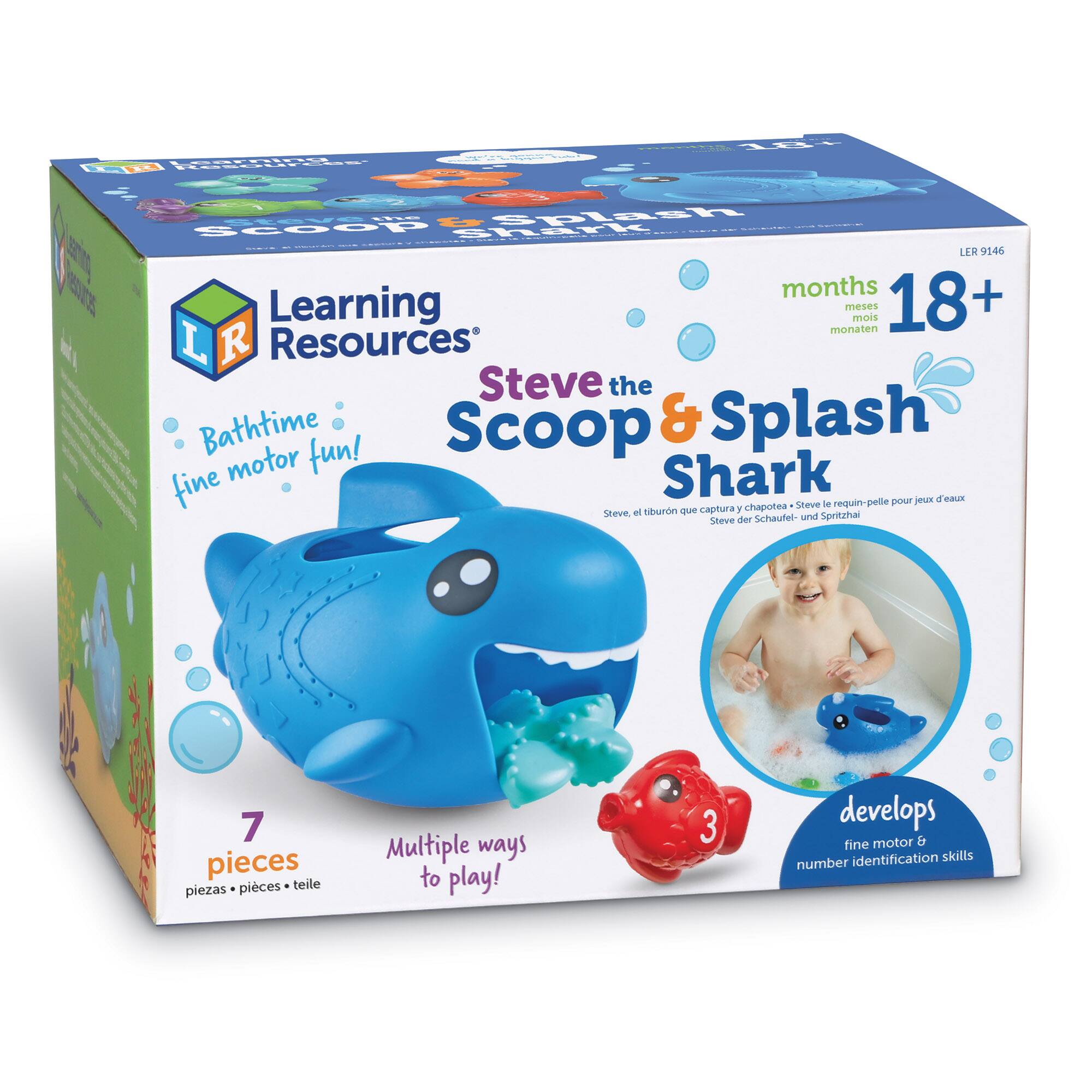 Learning Resources Fine Motor Shark Bath Toy