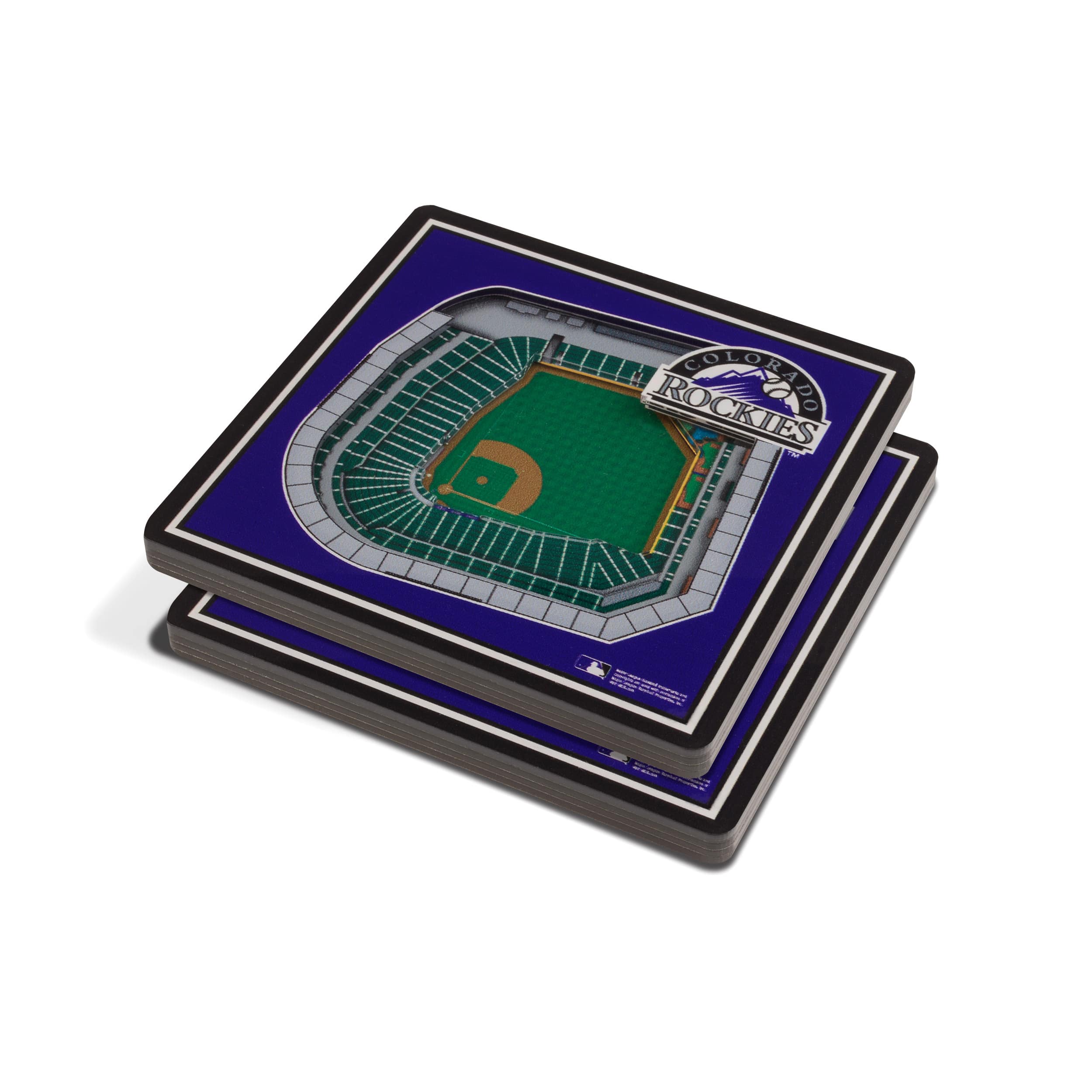 NFL Carolina Panthers 3D StadiumView Coasters