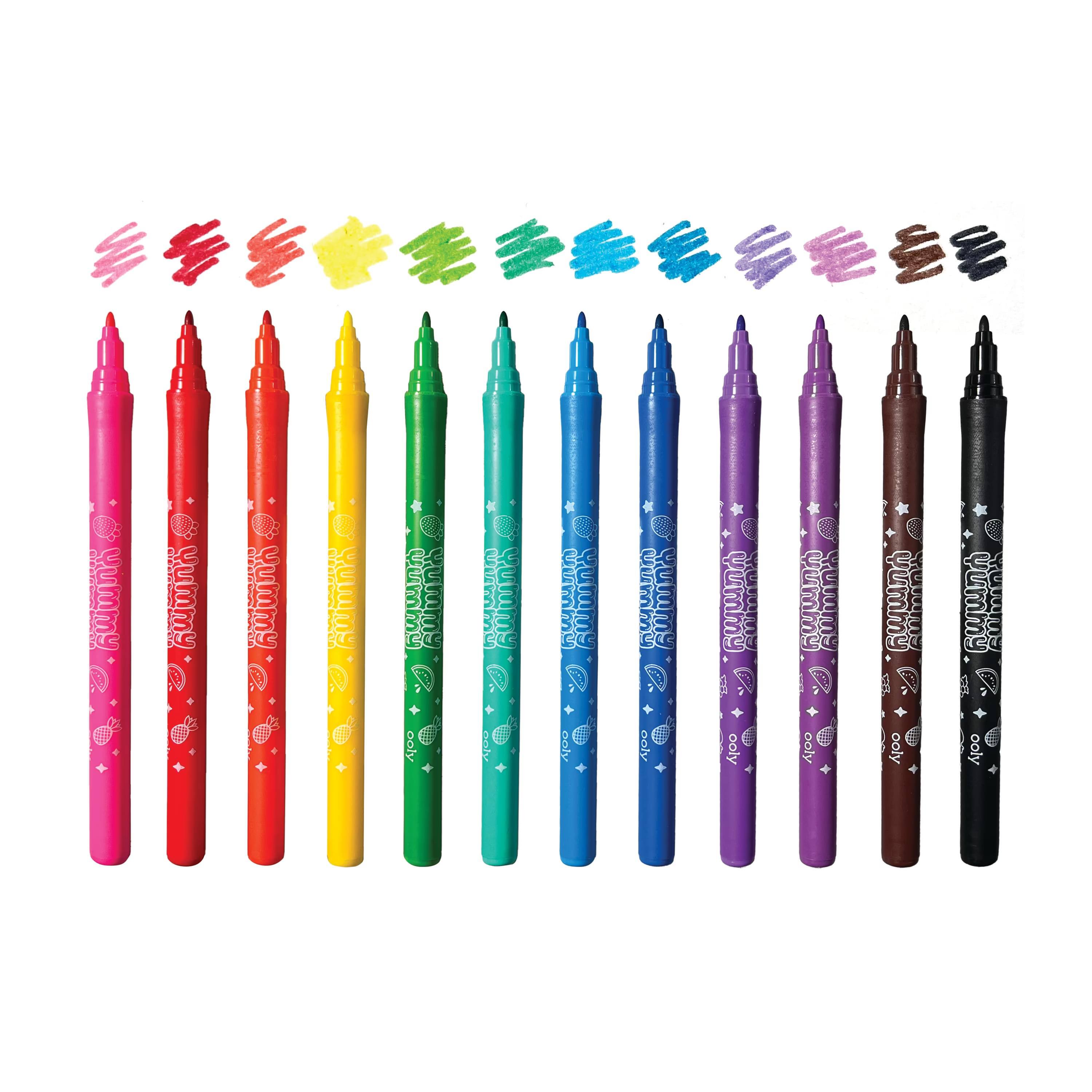 OOLY Yummy Yummy 12-Color Scented Marker Set