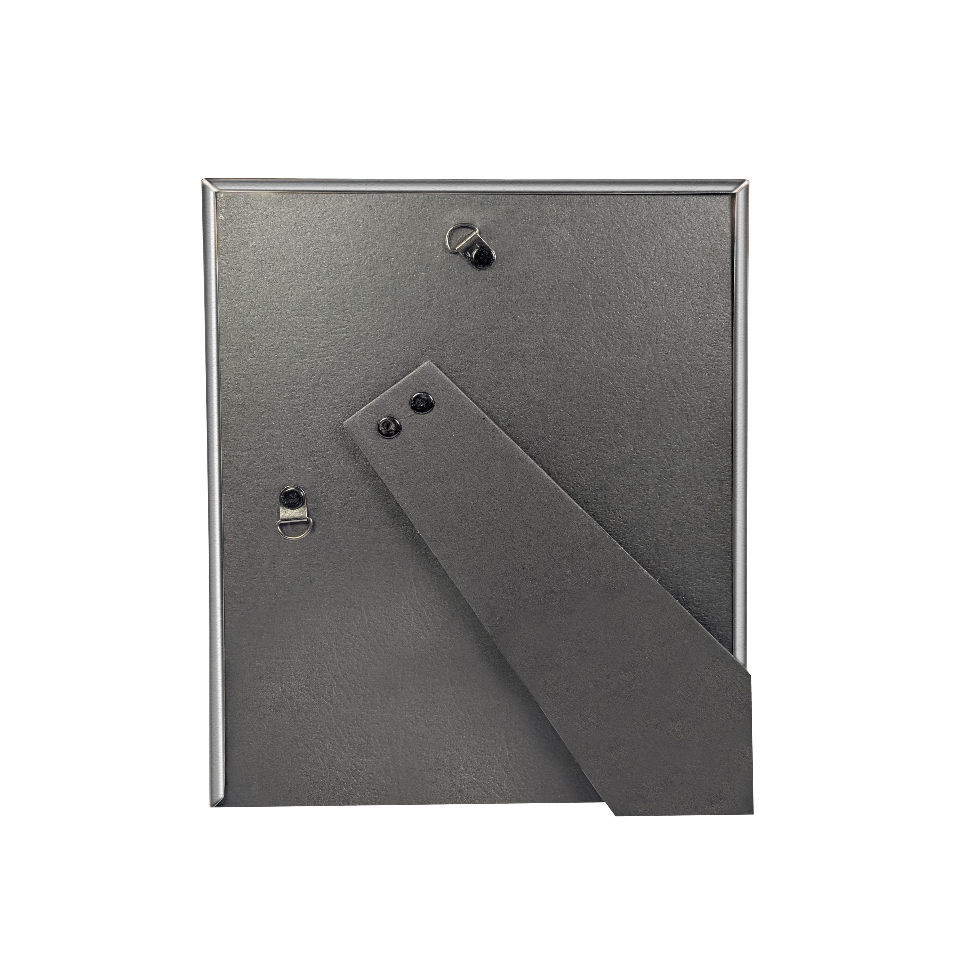 Basics™ 8" x 10" Silver Rounded Metal Frame by Studio Décor®