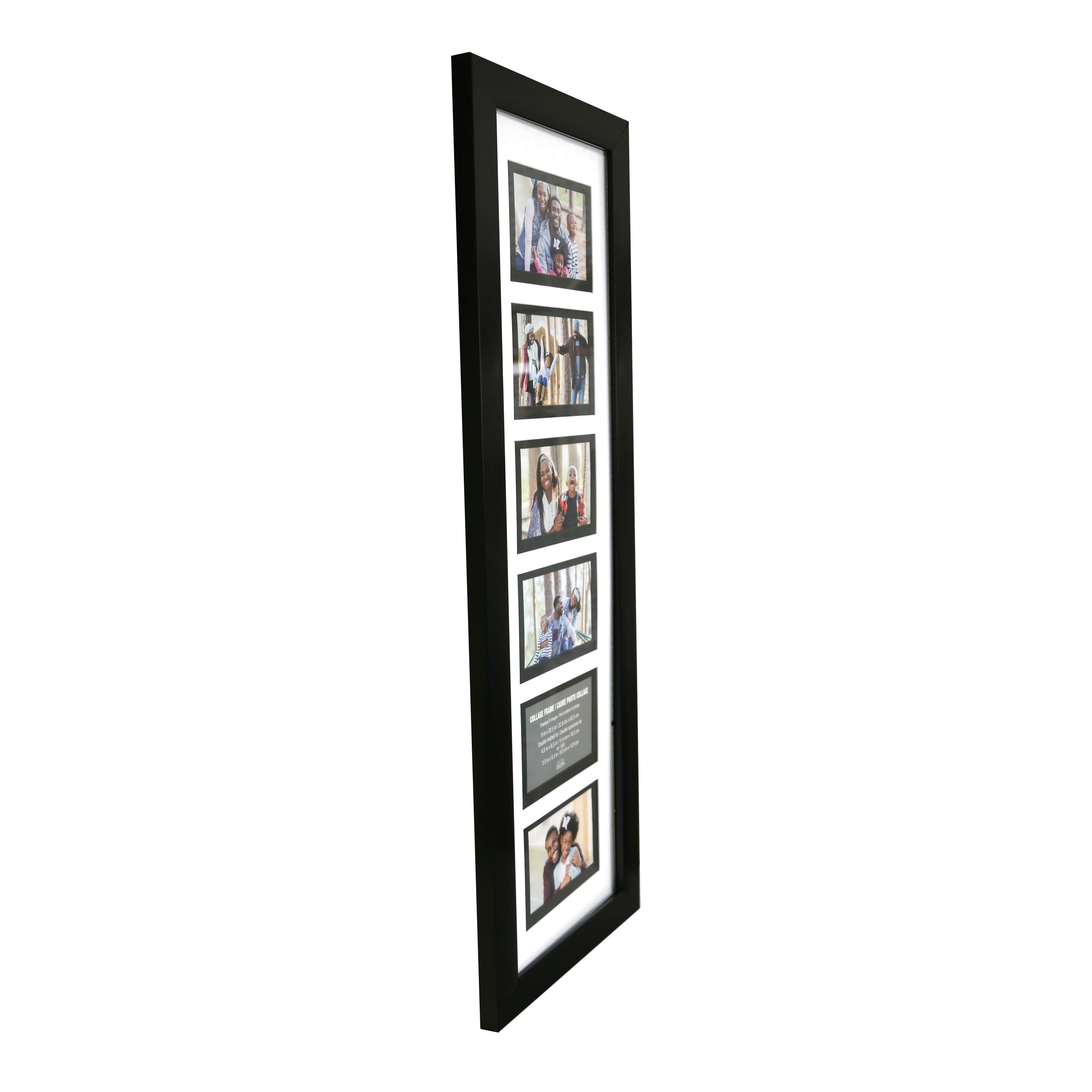 6 Opening 32.5" x 9" Collage Frame with Double Mat by Studio Décor®