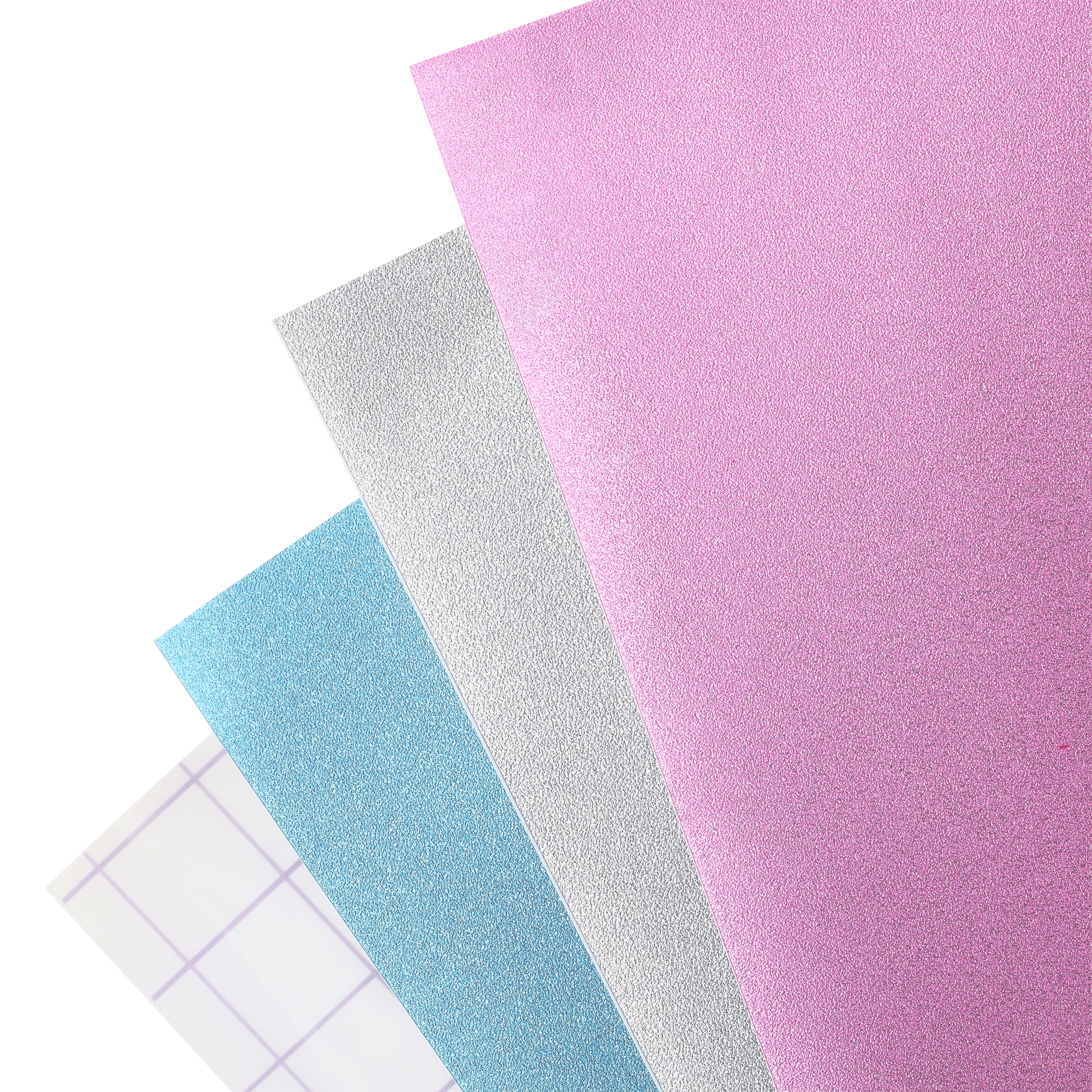 9 Packs: 3 ct. (27 total) Cricut&#xAE; Premium Vinyl&#x2122; Shimmer Cotton Candy Sampler