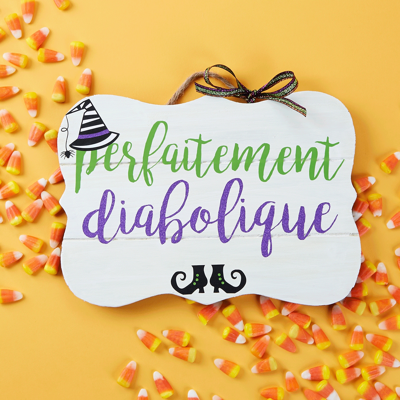 Halloween Welcome Sign with Cricut Maker 3 — Pattern Revolution