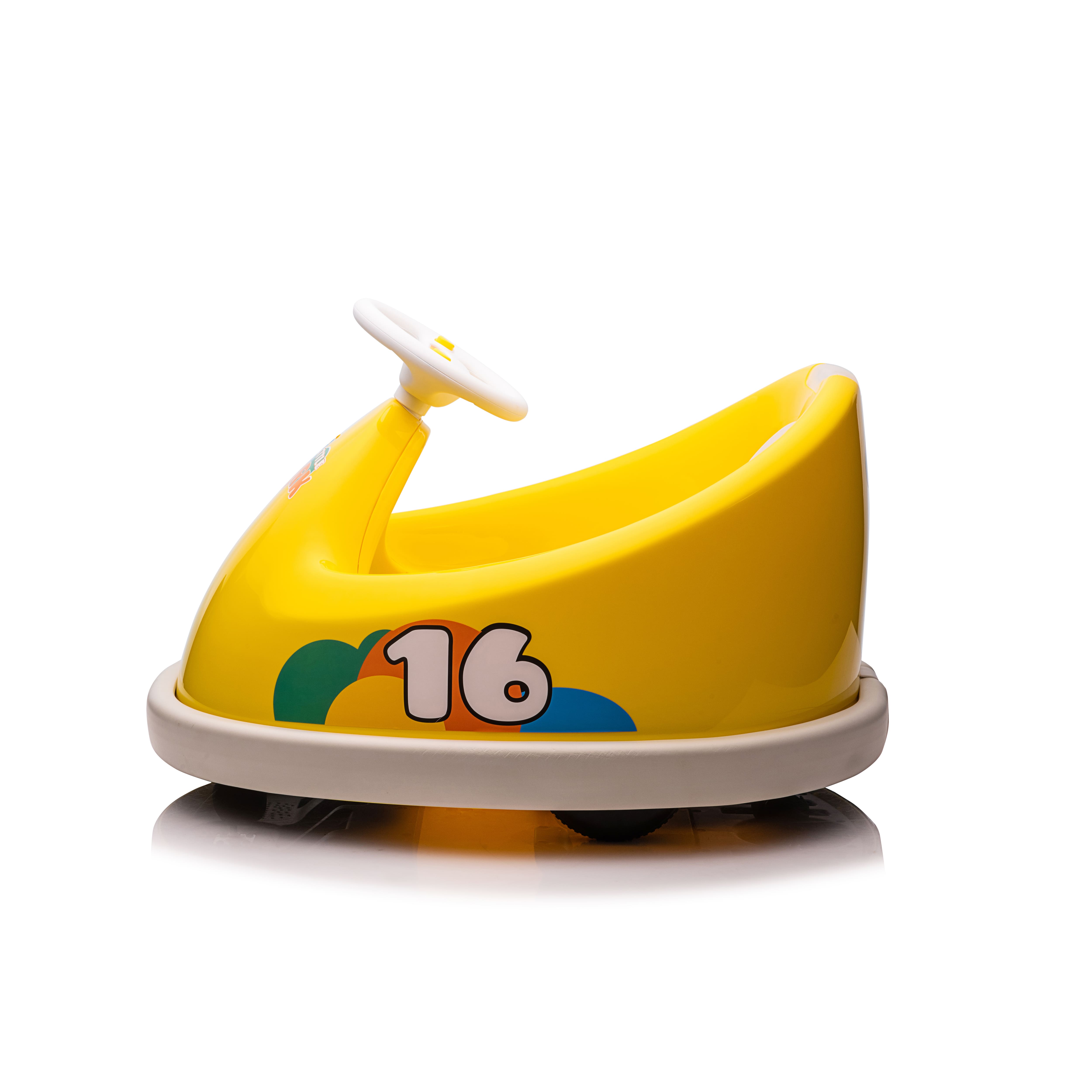 Best Ride On Cars&#x2122; Yellow 6V Bumper Car