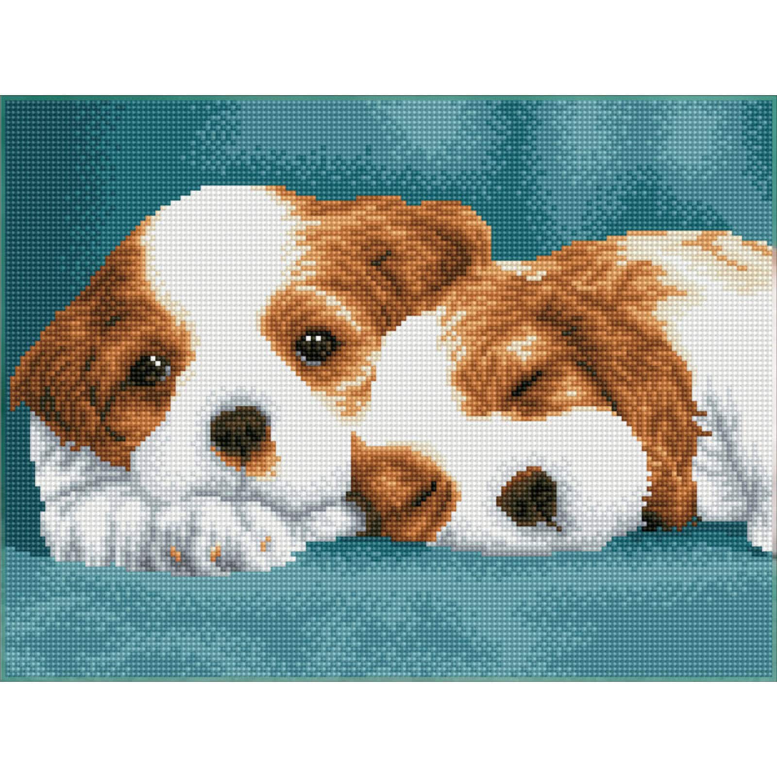 Diamond Dotz&#xAE; Intermediate Little Champs Diamond Painting Kit
