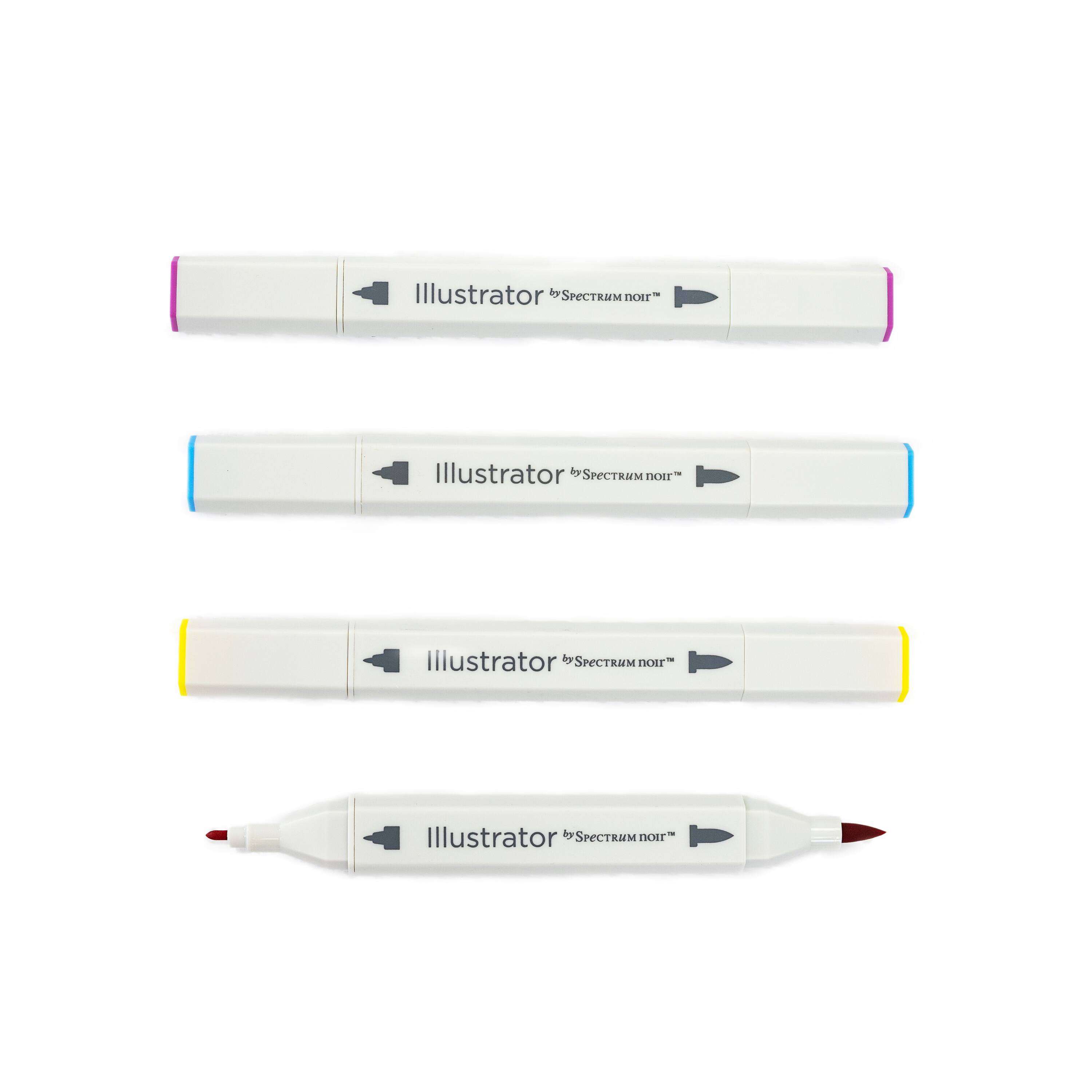 Spectrum Noir™ Illustrator Basics Dual-Tip Brush Markers