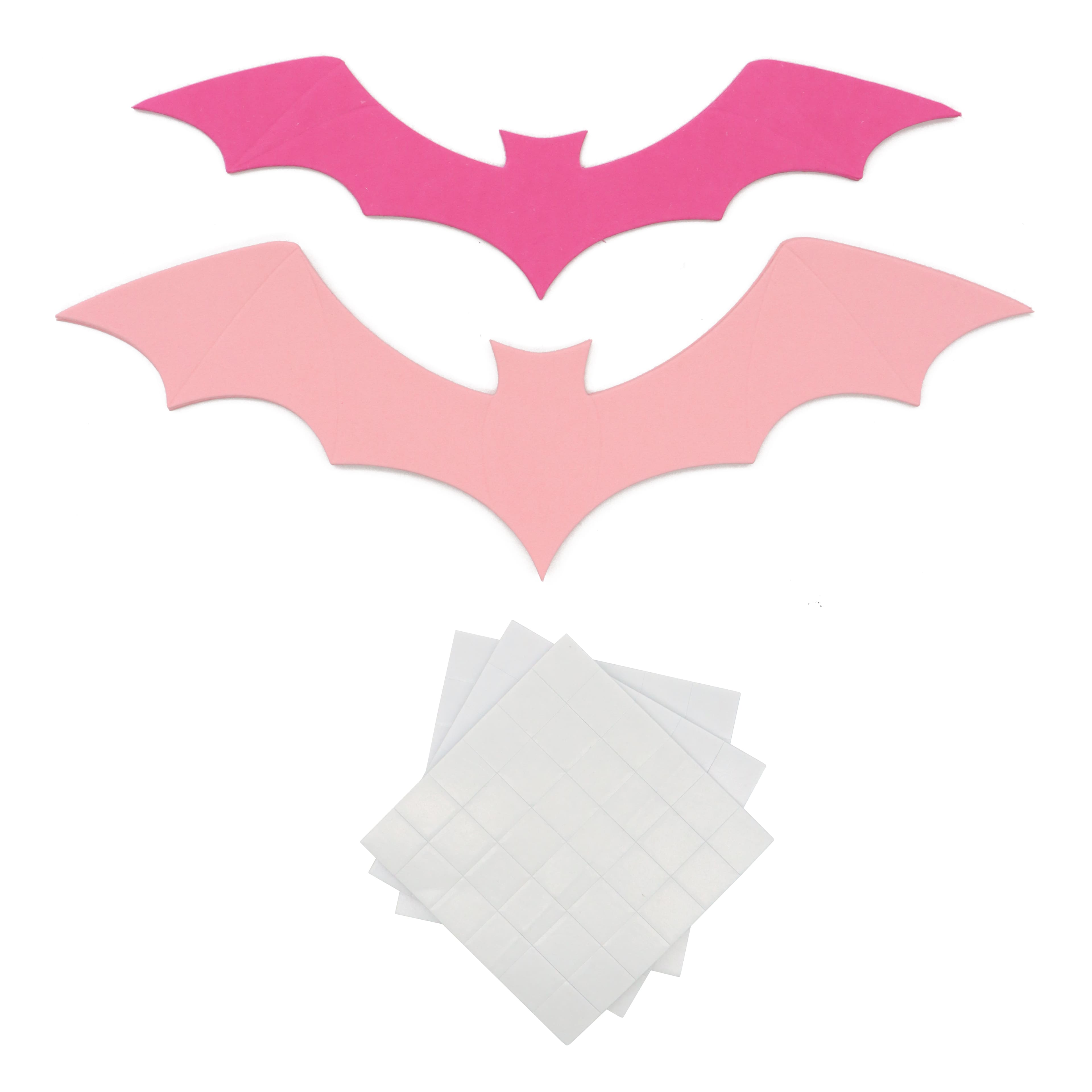 Pink Paper Bats Décor by Celebrate It™