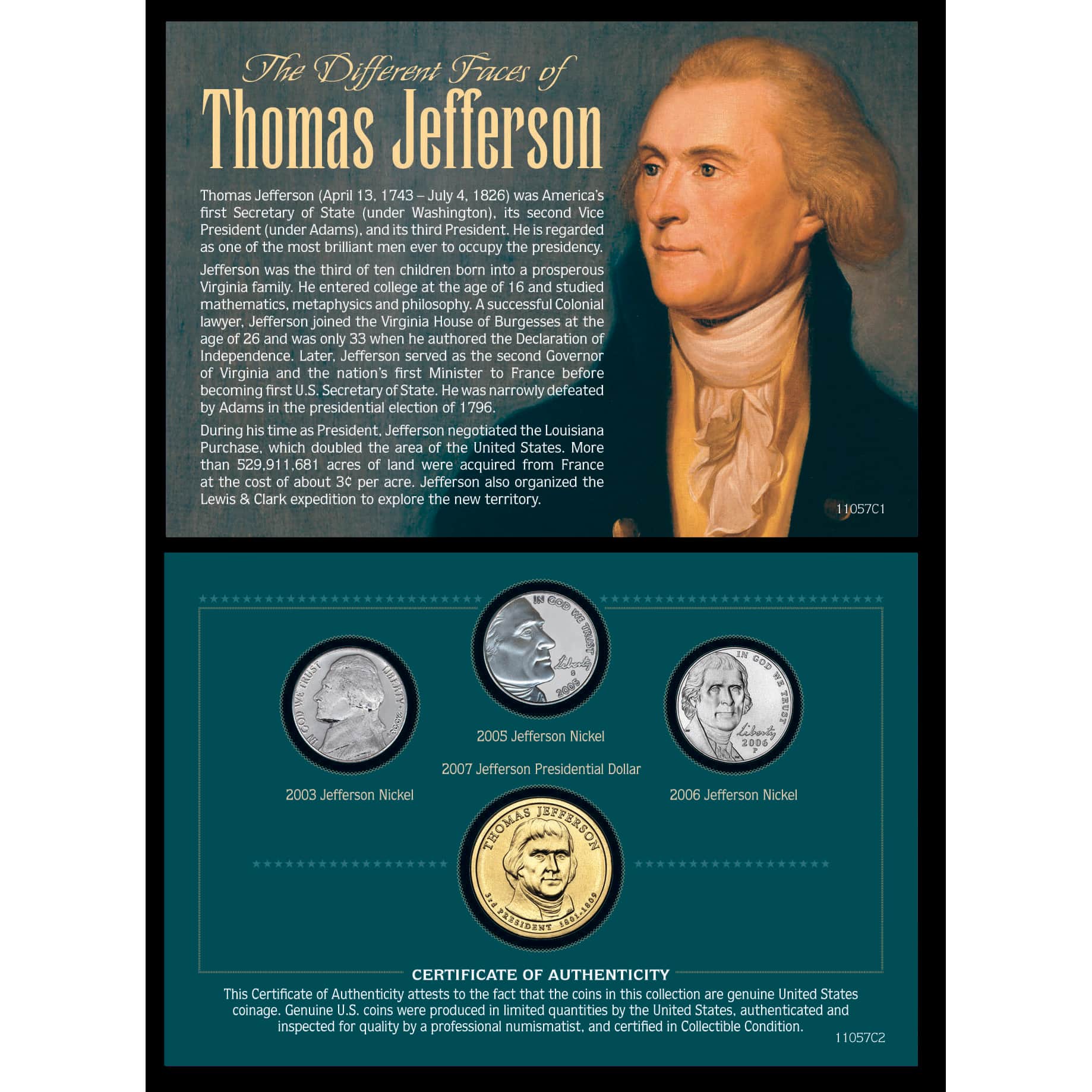 The Different Faces of Thomas Jefferson