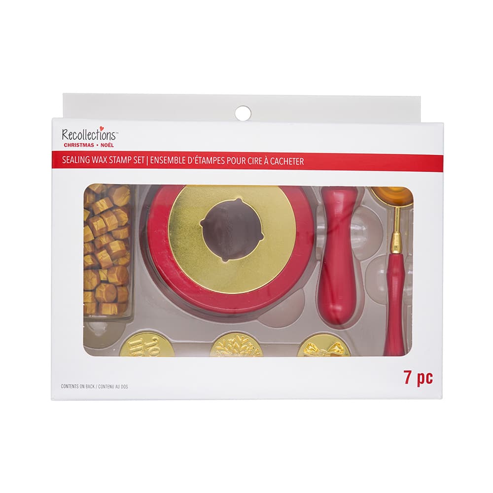 Gold Sealing Wax Stamp Set by Recollections&#x2122;