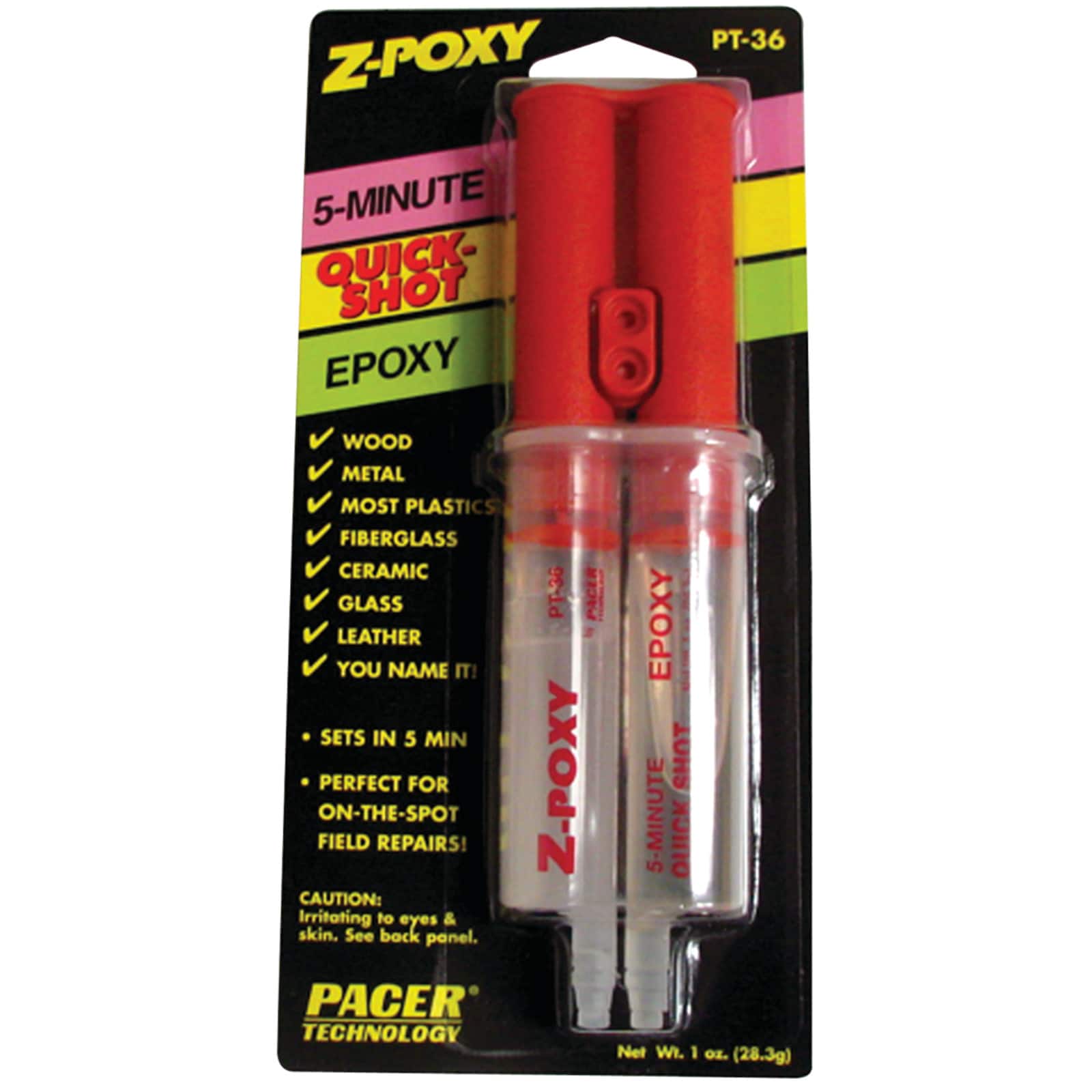 Z-Poxy 30 Minute Formula 2-Part Epoxy - Mueller's Billiard & Dart Supplies