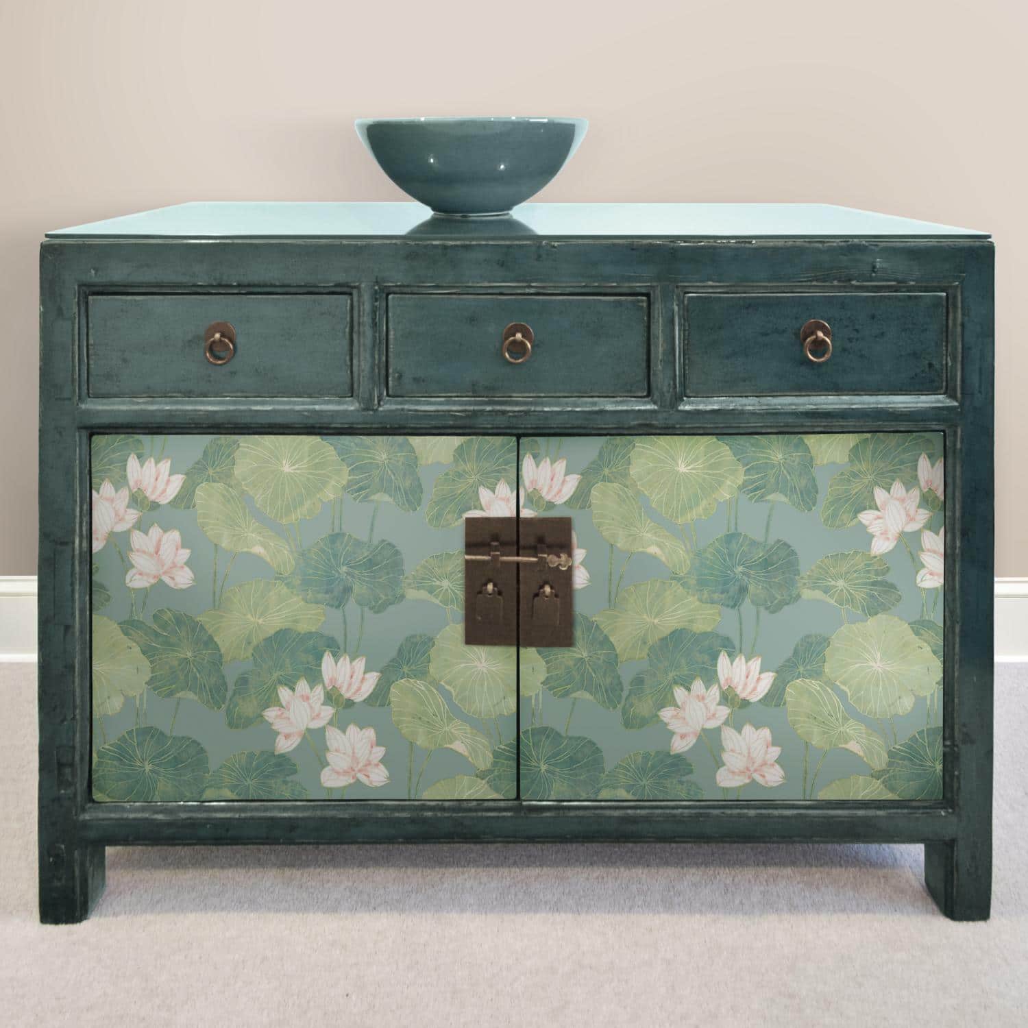 RoomMates Lily Pad Peel &#x26; Stick Wallpaper